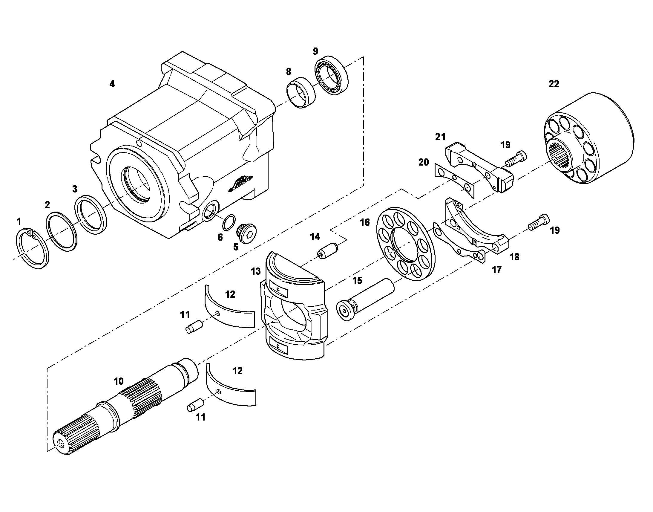 КОРПУС 11060385 LIEBHERR