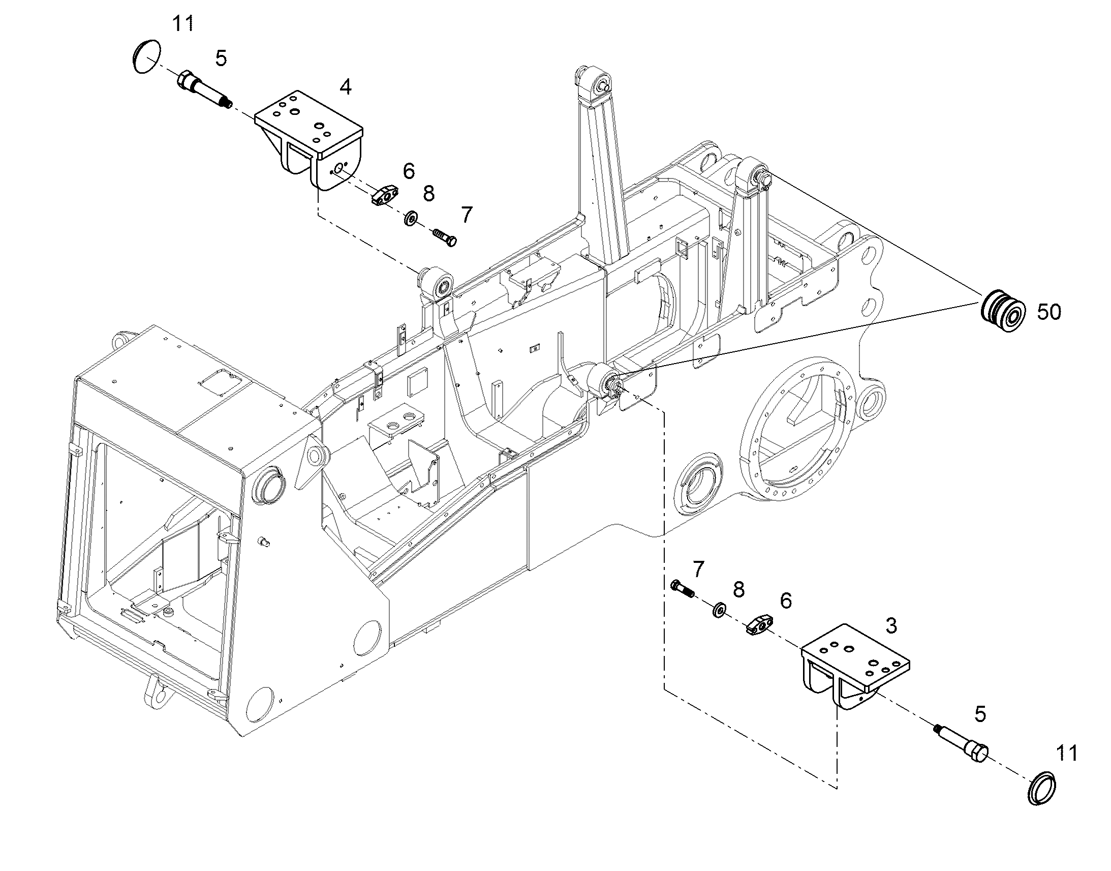 БОЛТ M24X206X32 S355J2+N 10312999 LIEBHERR