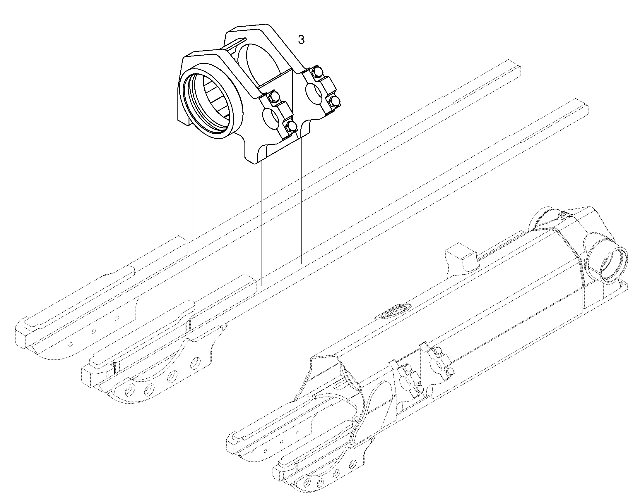 СТОЙКА ПОДШИПНИКА 10307151 LIEBHERR