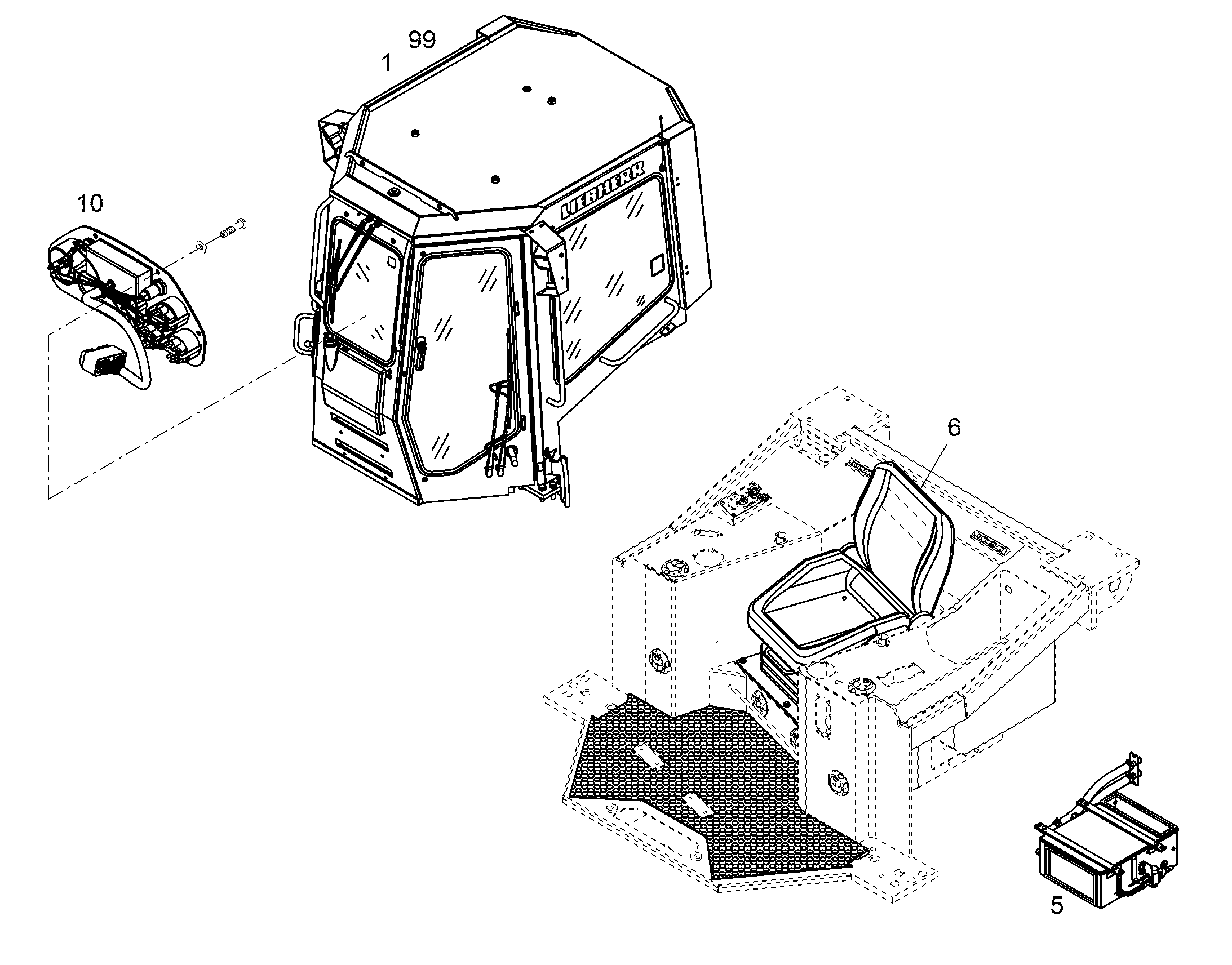 КОНДИЦИОНЕР С СИСТ. ОТОПЛ. 10322522 LIEBHERR