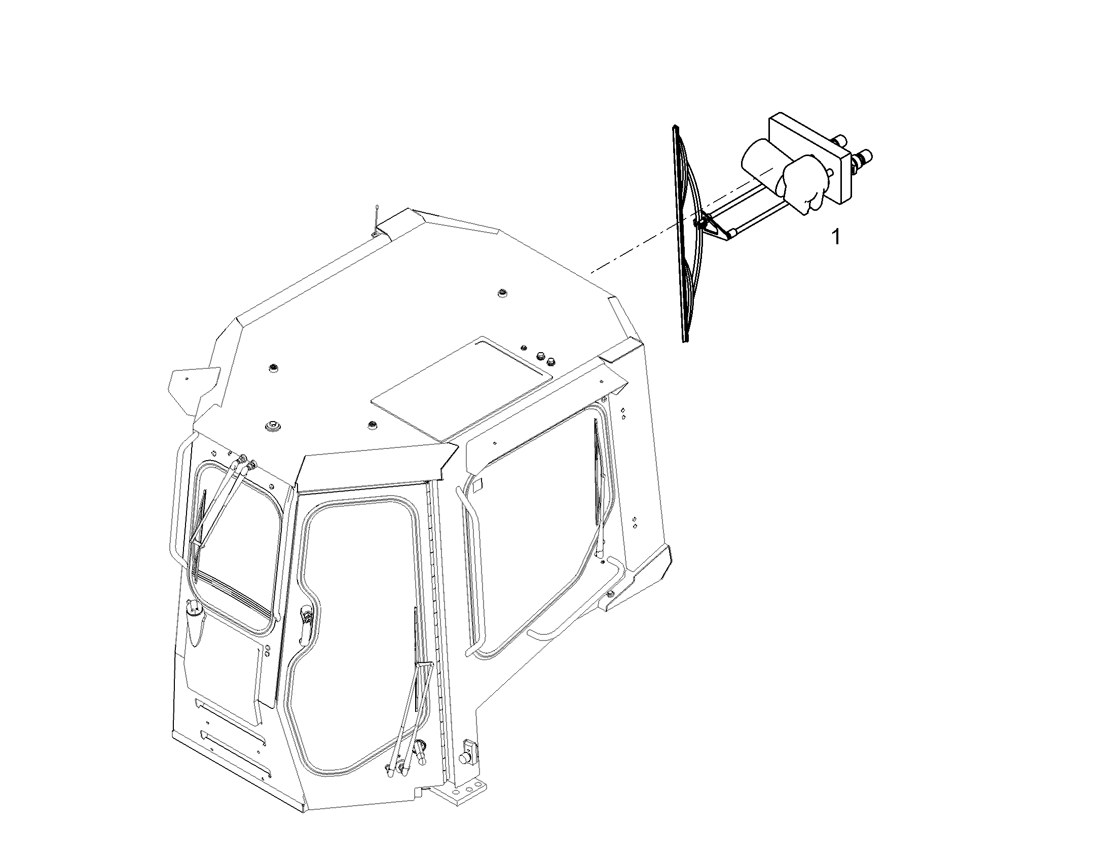 СТЕКЛООЧИСТИТЕЛЬ 10815474 LIEBHERR