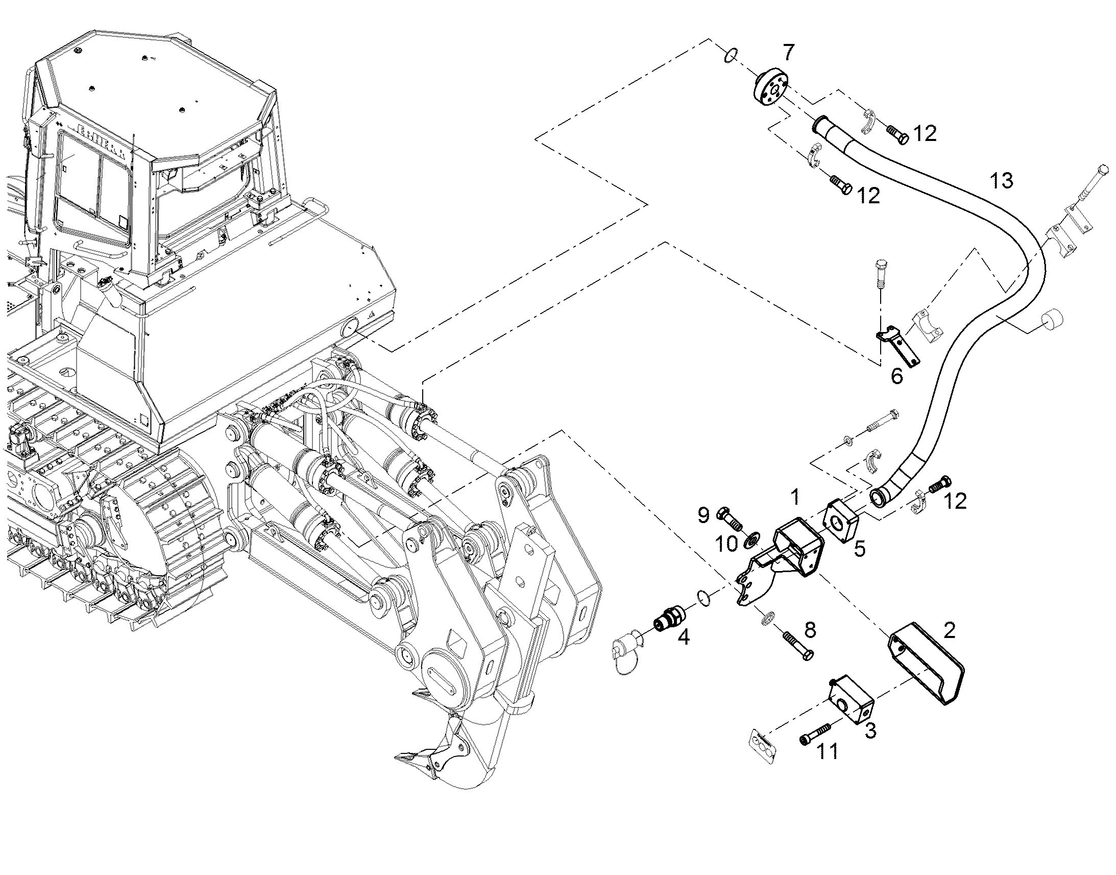 ШТУТЦЕР 10314587 LIEBHERR