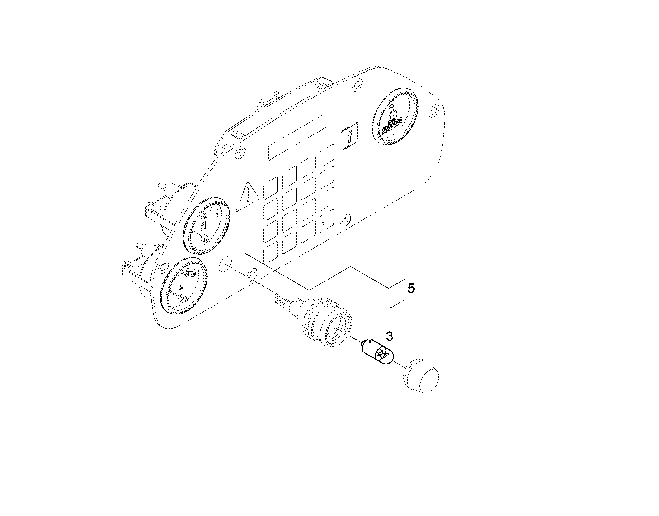 НАКЛЕЙКА 18mmX18mm 10318077 LIEBHERR