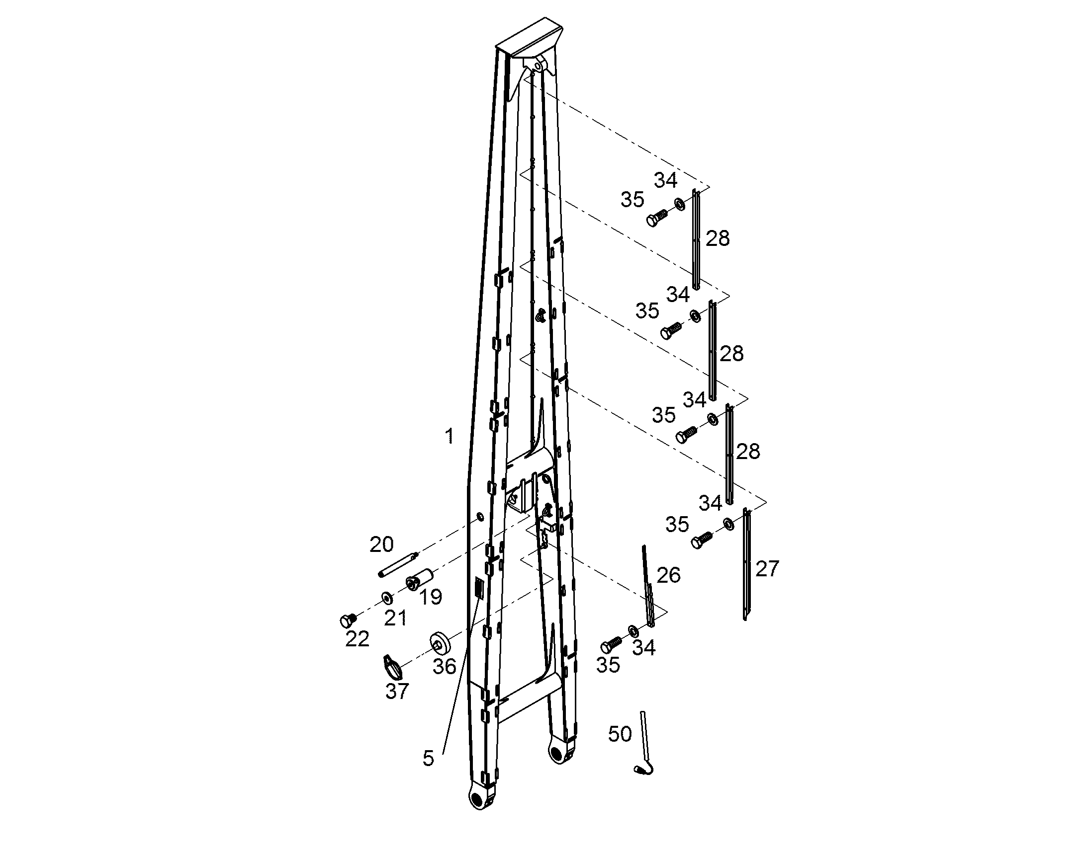 РАСПОЛОЖЕНИЕ ТАБЛИЧЕК 93506510 LIEBHERR