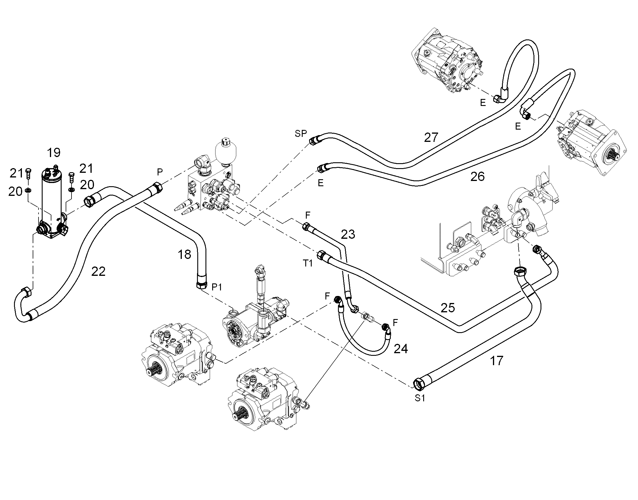 ФИЛЬТР В СБОРЕ 10314550 LIEBHERR