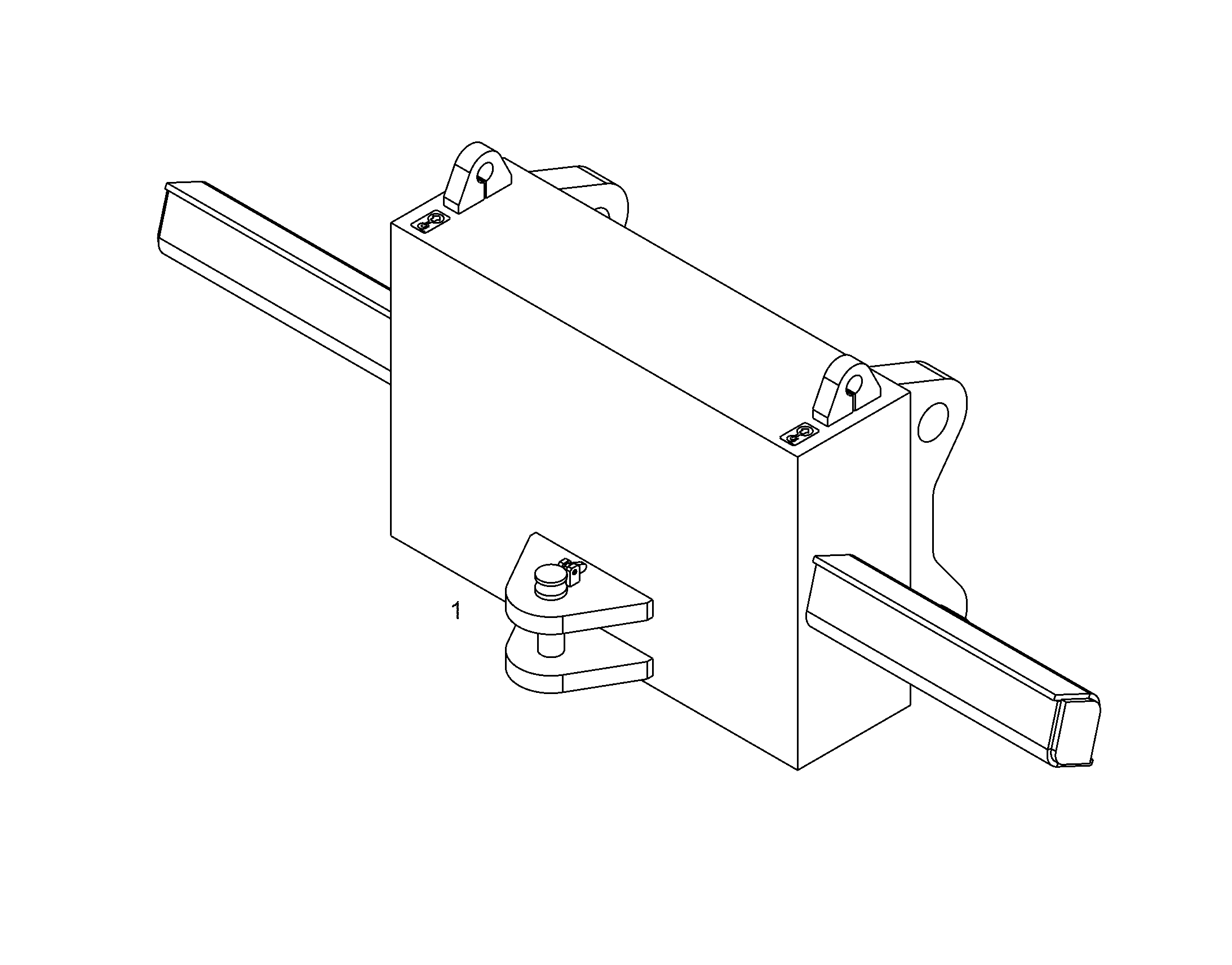 ДОРАБОТКА, ПРОТИВОВЕС 10322469 LIEBHERR