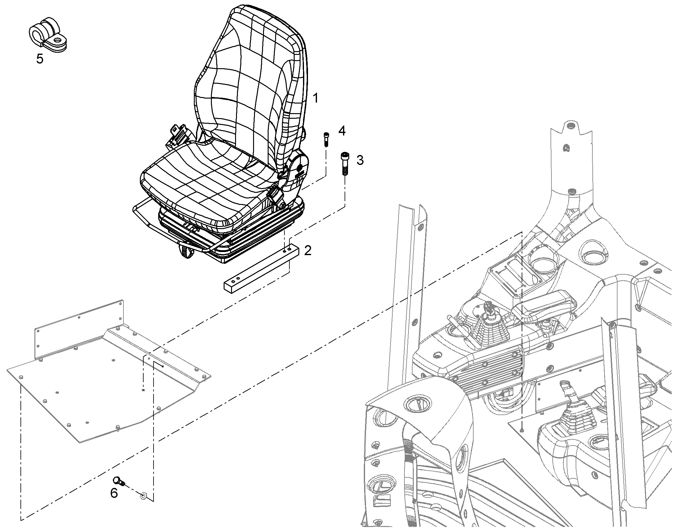 ПЛАНКА 30X40X360 10312445 LIEBHERR