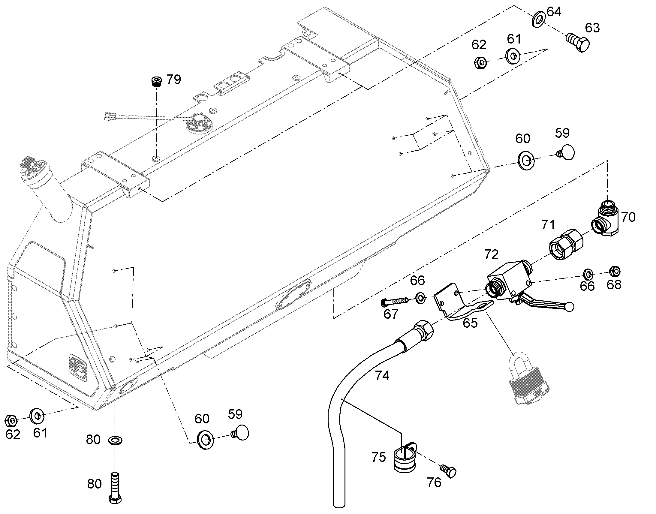 НАКЛАДКА СОЕДИНИТЕЛЬНАЯ 10314821 LIEBHERR