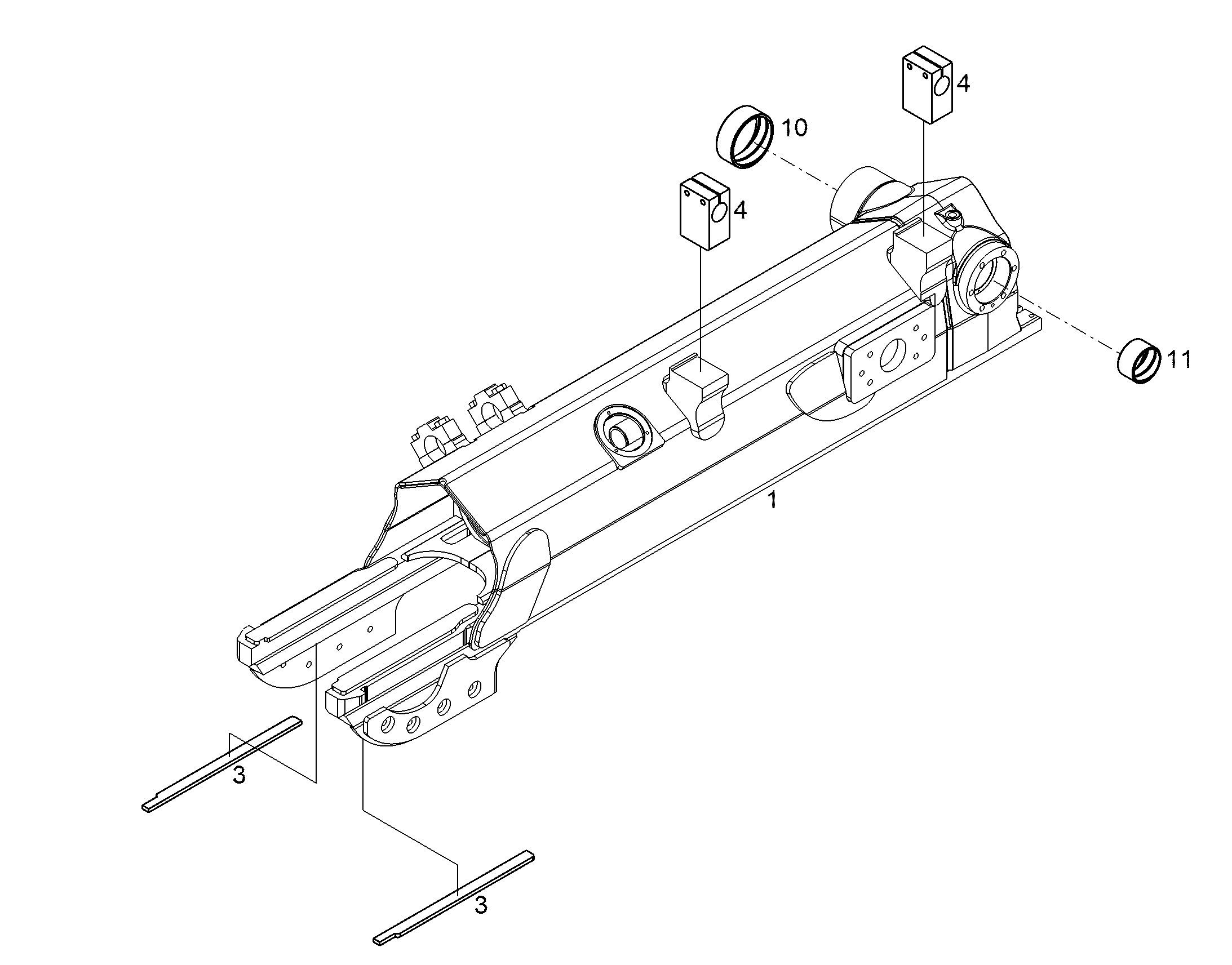 КРЕПЛЕНИЕ 10306904 LIEBHERR