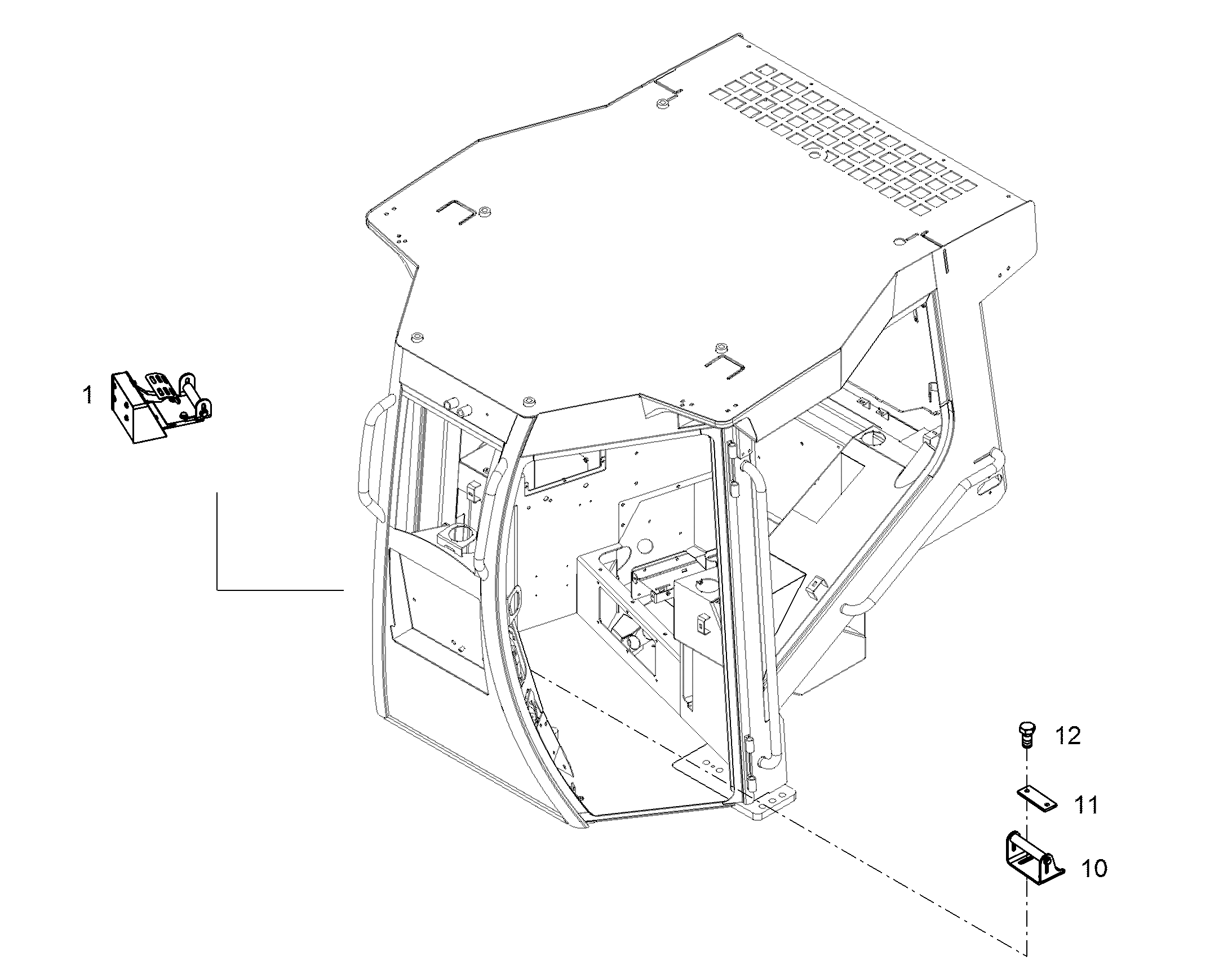 ПЕДАЛЬ ДЮЙМОВАЯ 10318614 LIEBHERR