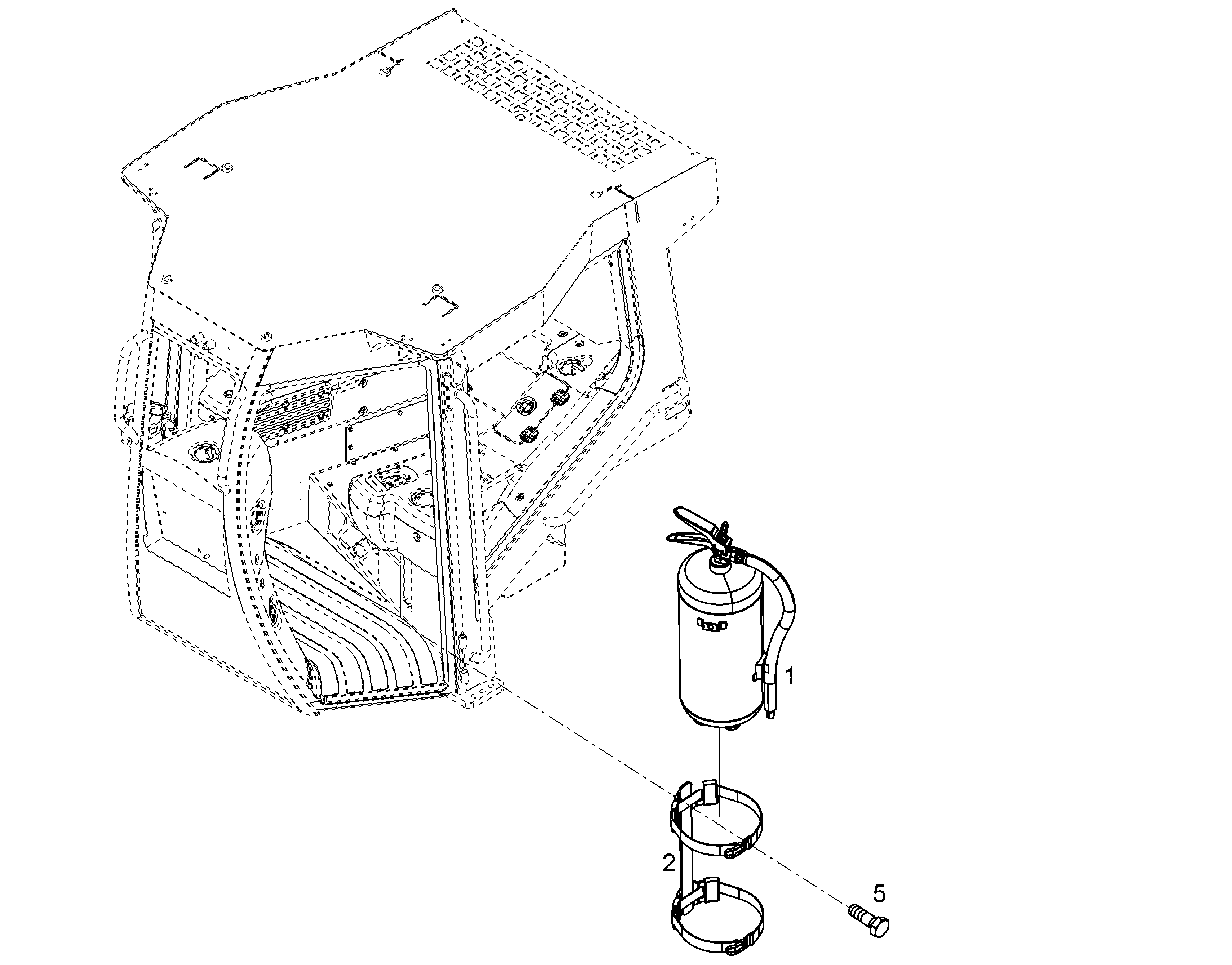 ОГНЕТУШИТЕЛЬ ABC PULVER 6 kg 11118104 LIEBHERR