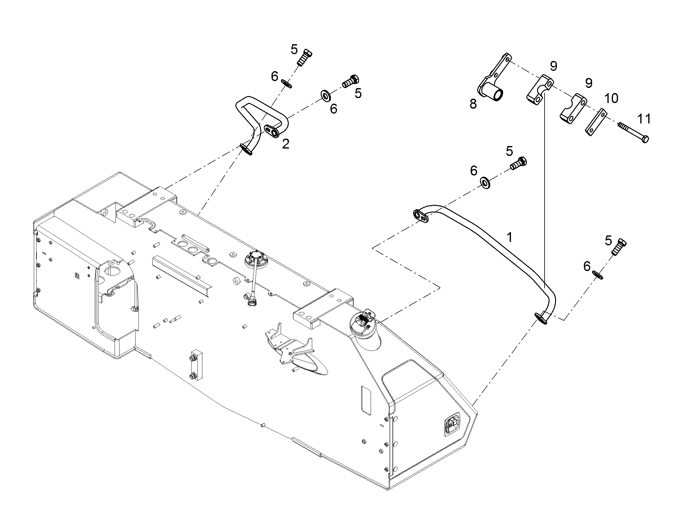 НАКЛАДКА СОЕДИНИТЕЛЬНАЯ 11354241 LIEBHERR