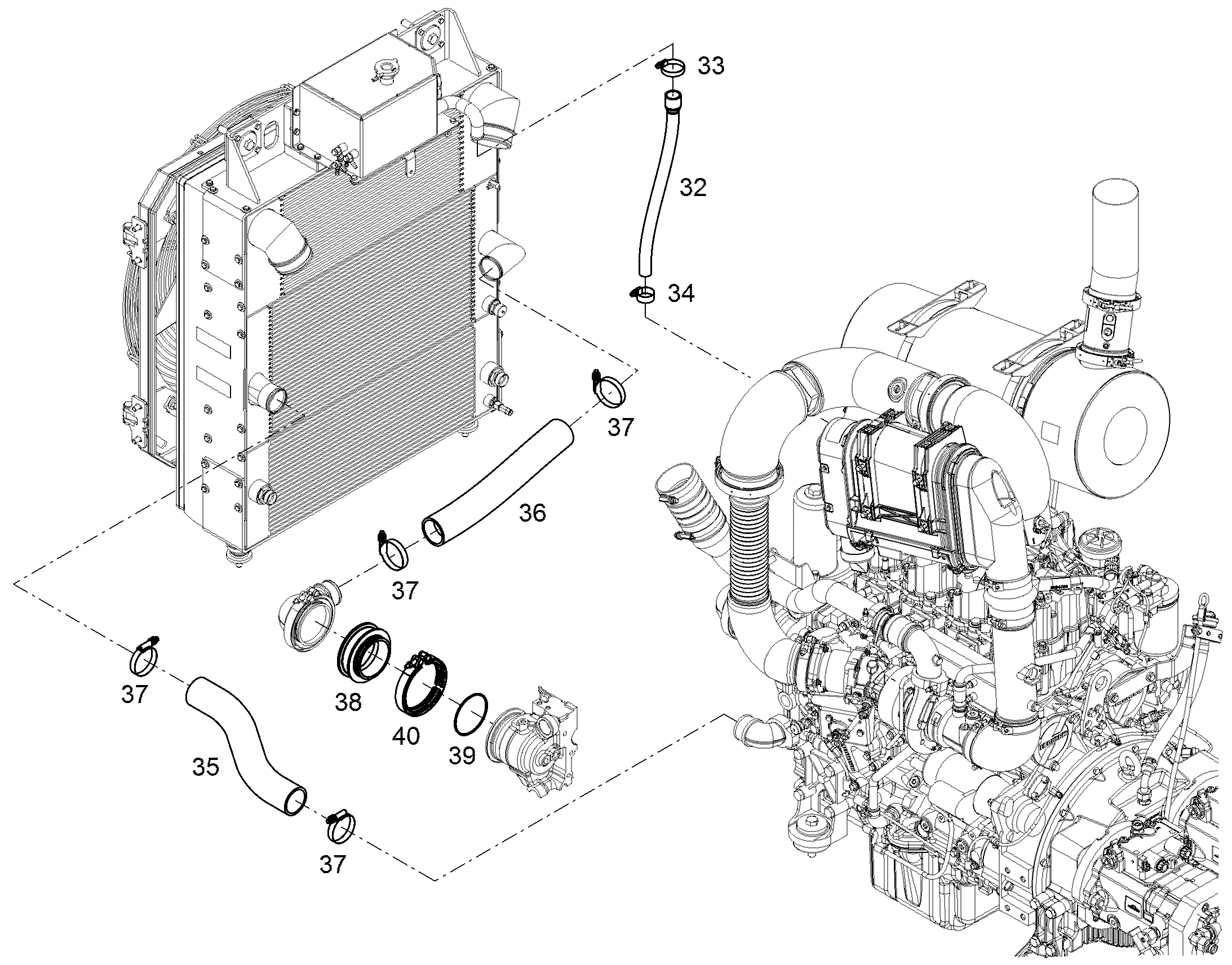 ШЛАНГ 11492294 LIEBHERR