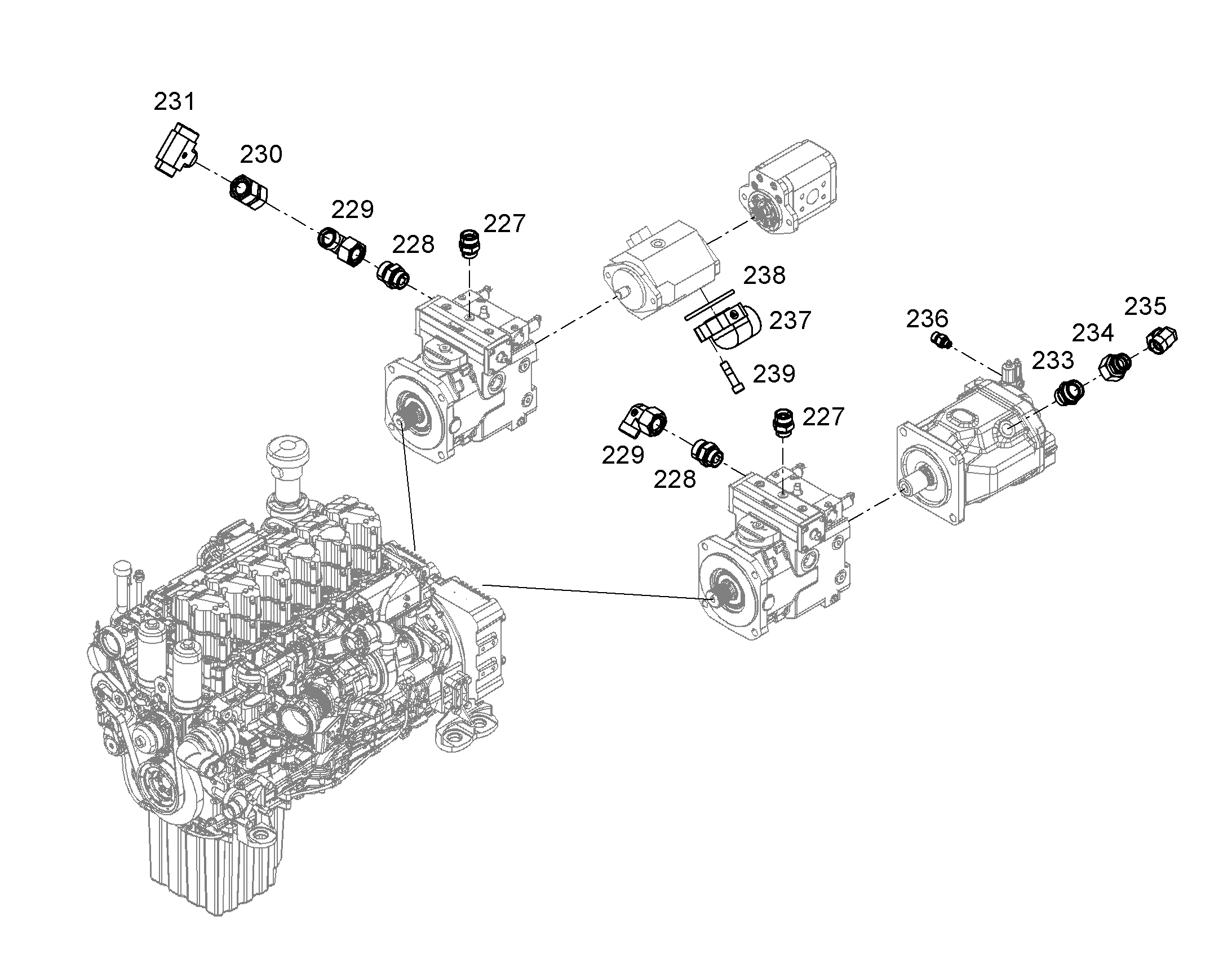 СОЕДИНЕНИЕ РЕЗЬБОВОЕ TR 28/22/22L 11001522 LIEBHERR