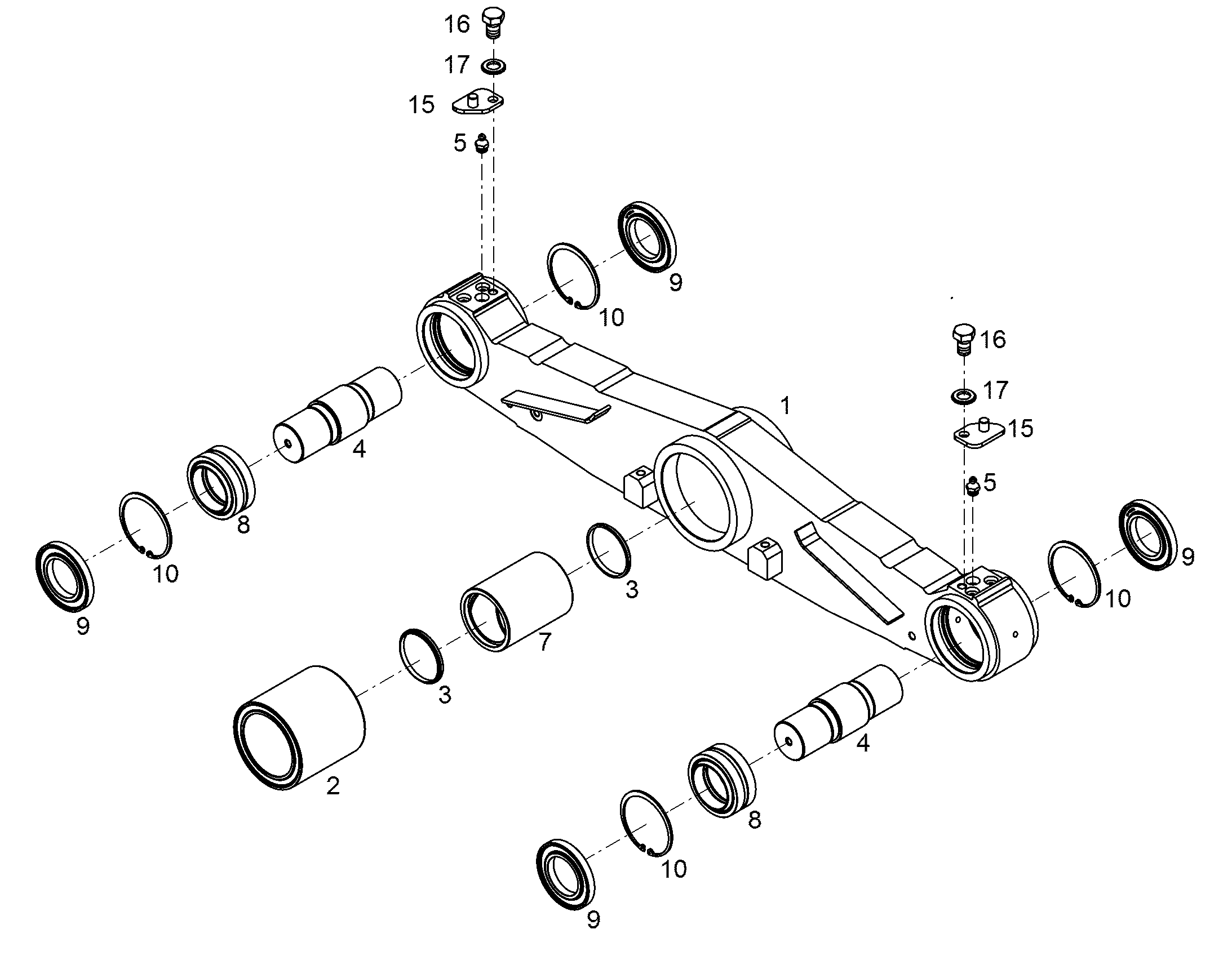 КРЫШКА 10318657 LIEBHERR