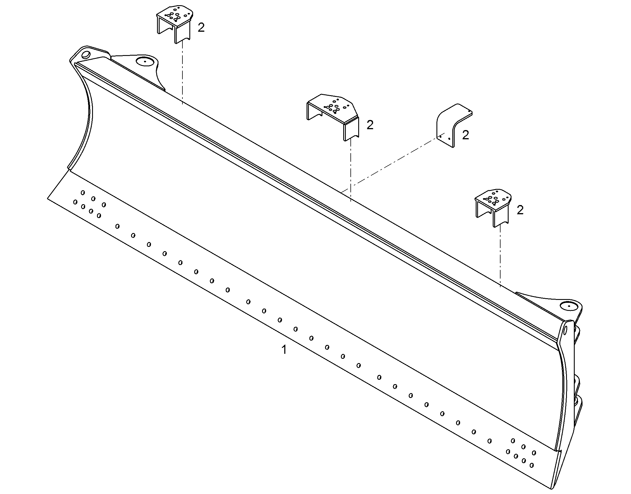 ДОРАБОТКА ОТВАЛА 93507478 LIEBHERR