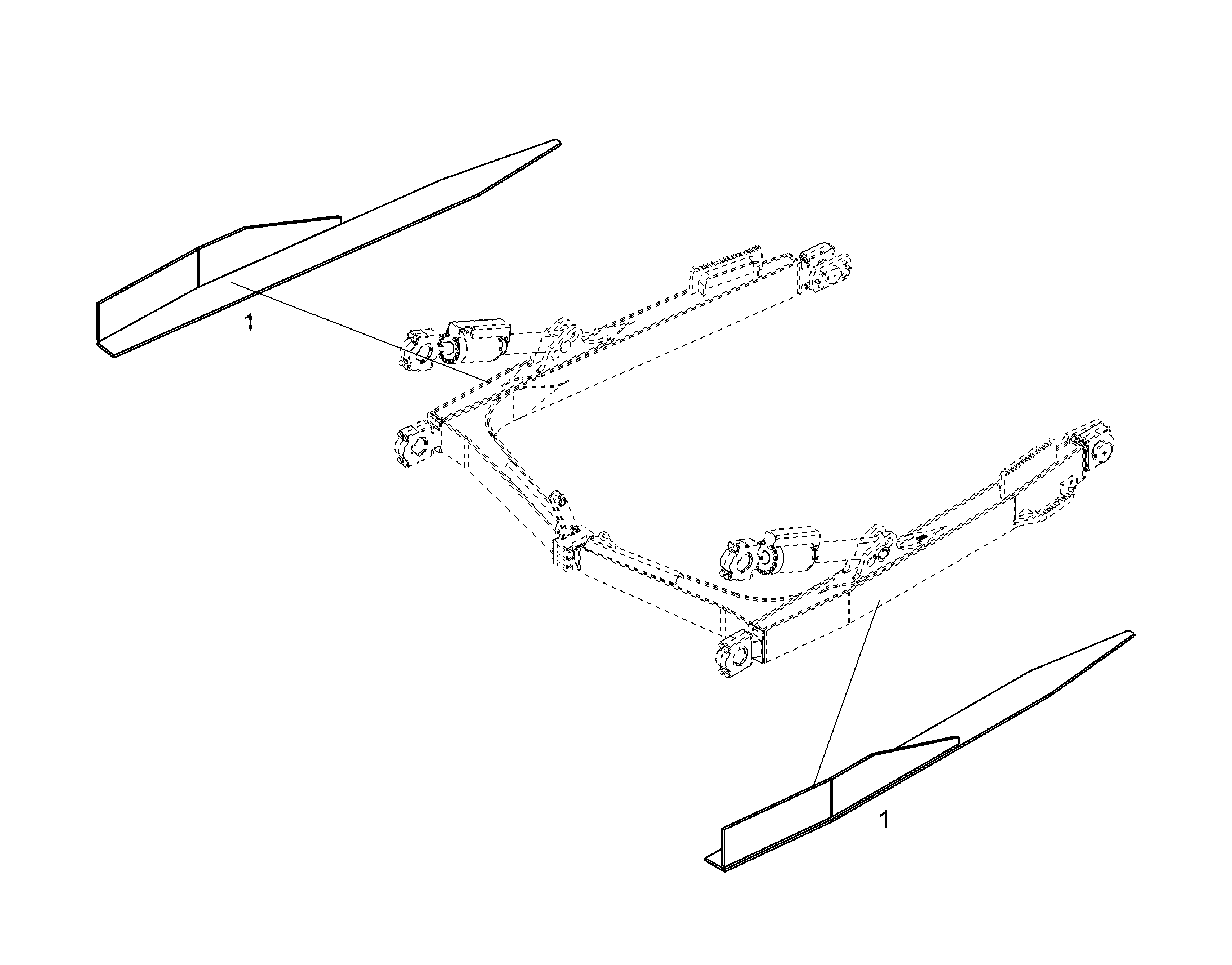 ЗАЩИТНЫЕ ПОЛОСЫ 93501236 LIEBHERR