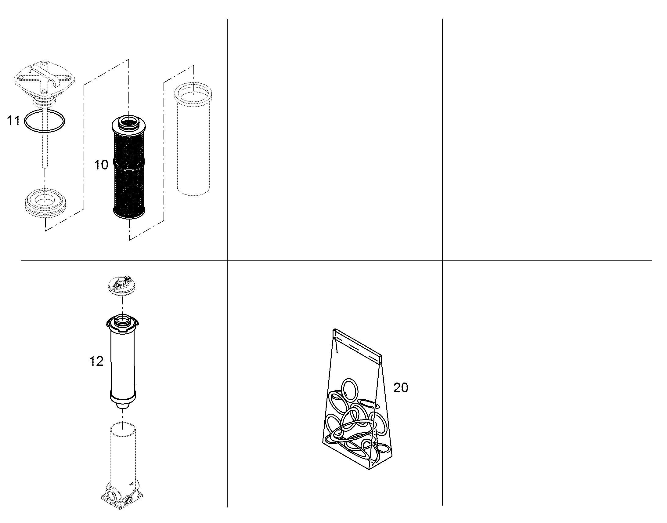 ФИЛЬТРУЮЩИЙ ЭЛЕМЕНТ 5µm 10663109 LIEBHERR