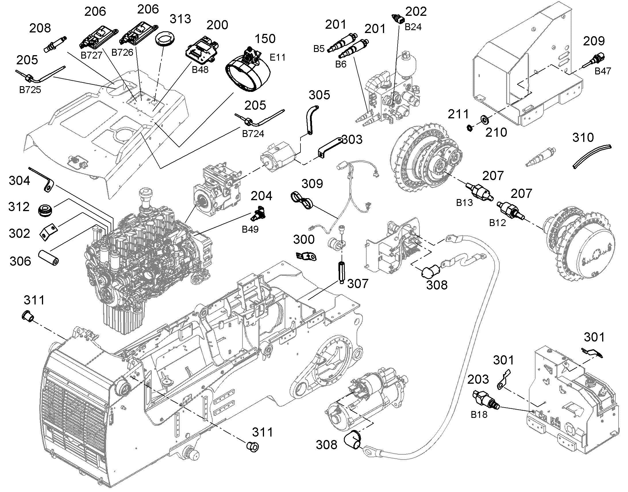 ДЕРЖАТЕЛЬ 11491141 LIEBHERR