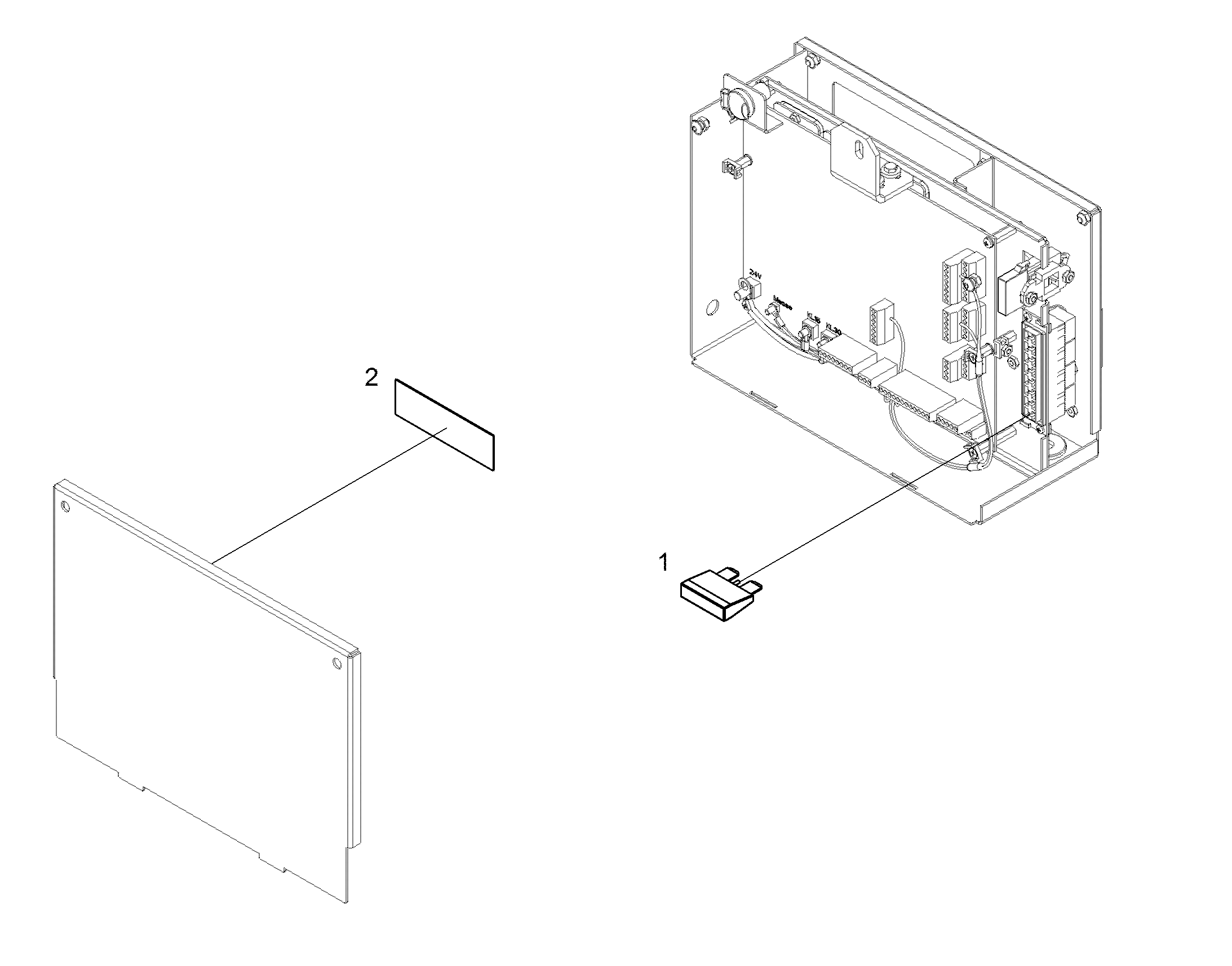 НАКЛЕЙКА F213 10A 52mmX16mm 93507997 LIEBHERR