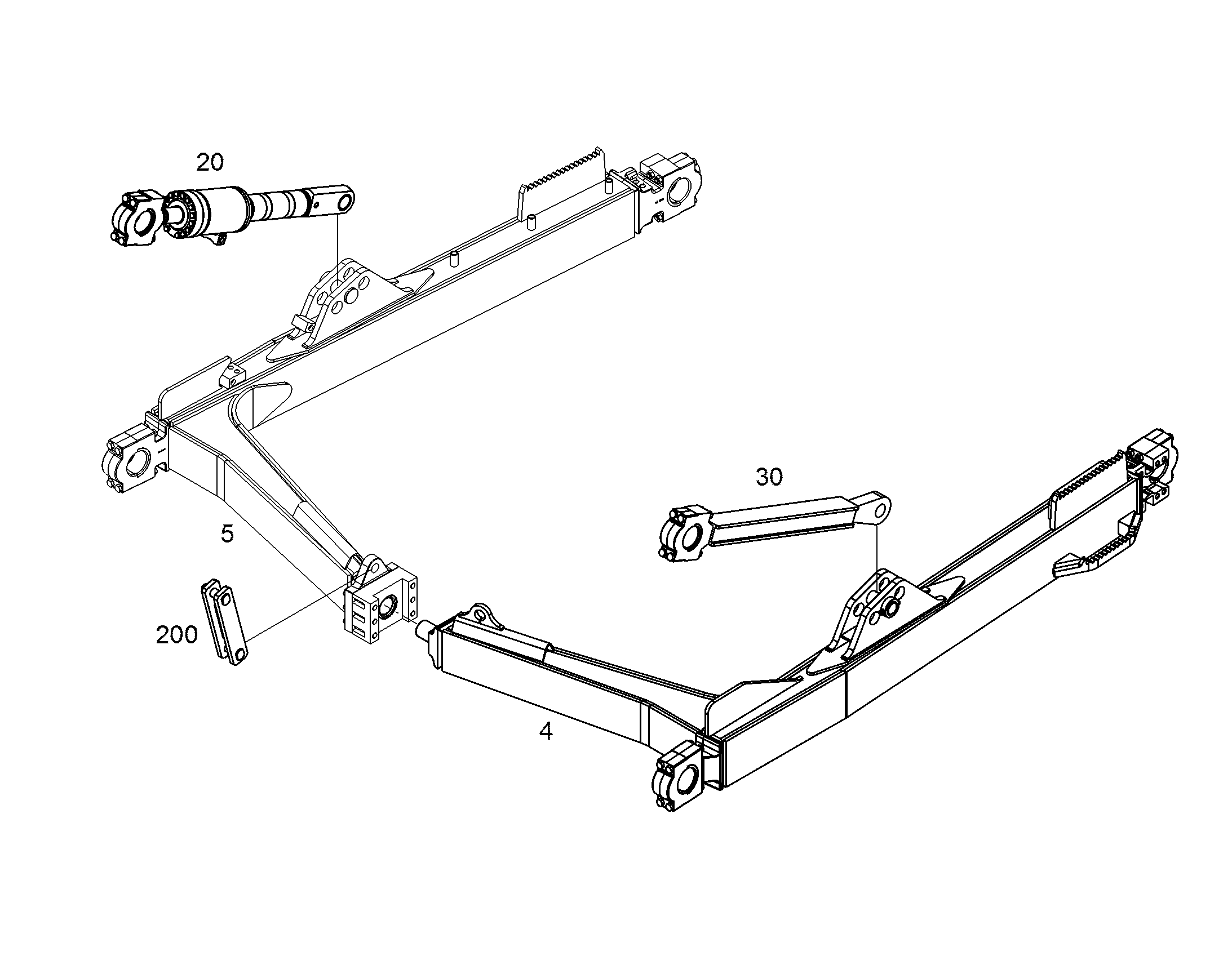 КОМПЛЕКТУЮЩИЕ ДЕТАЛИ 10316632 LIEBHERR