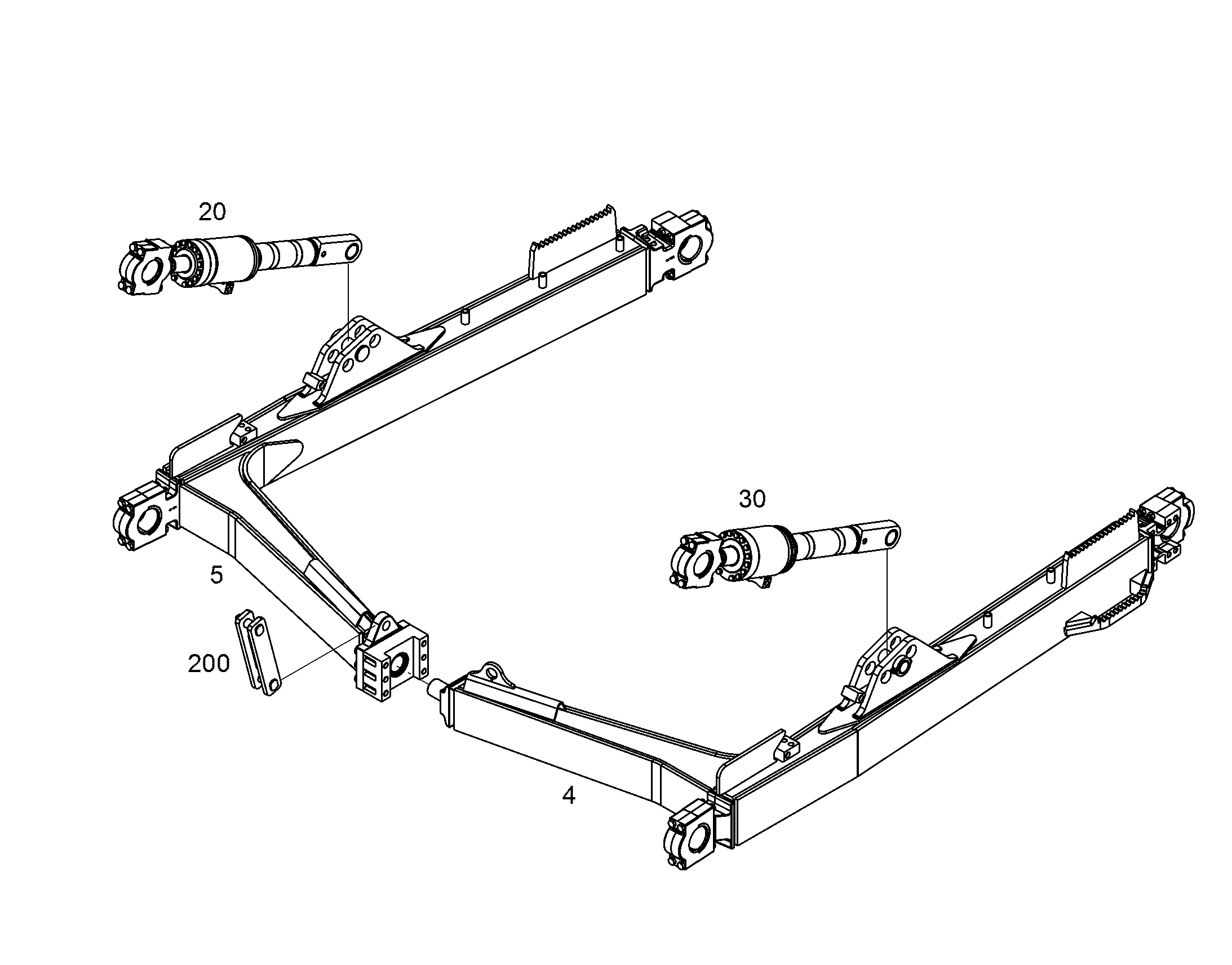 КОМПЛЕКТУЮЩИЕ ДЕТАЛИ 10321415 LIEBHERR