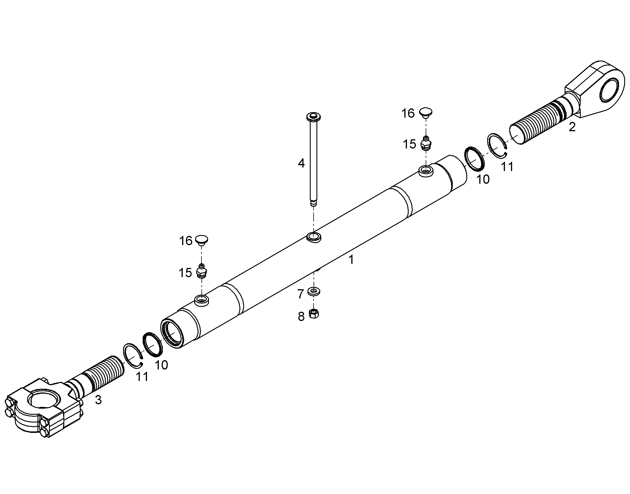 ЦАПФА РЕЗЬБОВАЯ В СБОРЕ 12464295 LIEBHERR