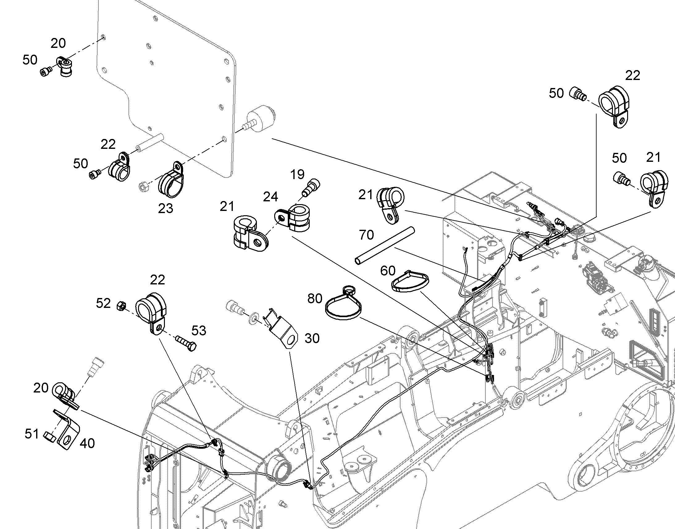 ТЕРМОУСАДОЧНЫЙ ШЛАНГ 9,25X1,2 7410144 LIEBHERR