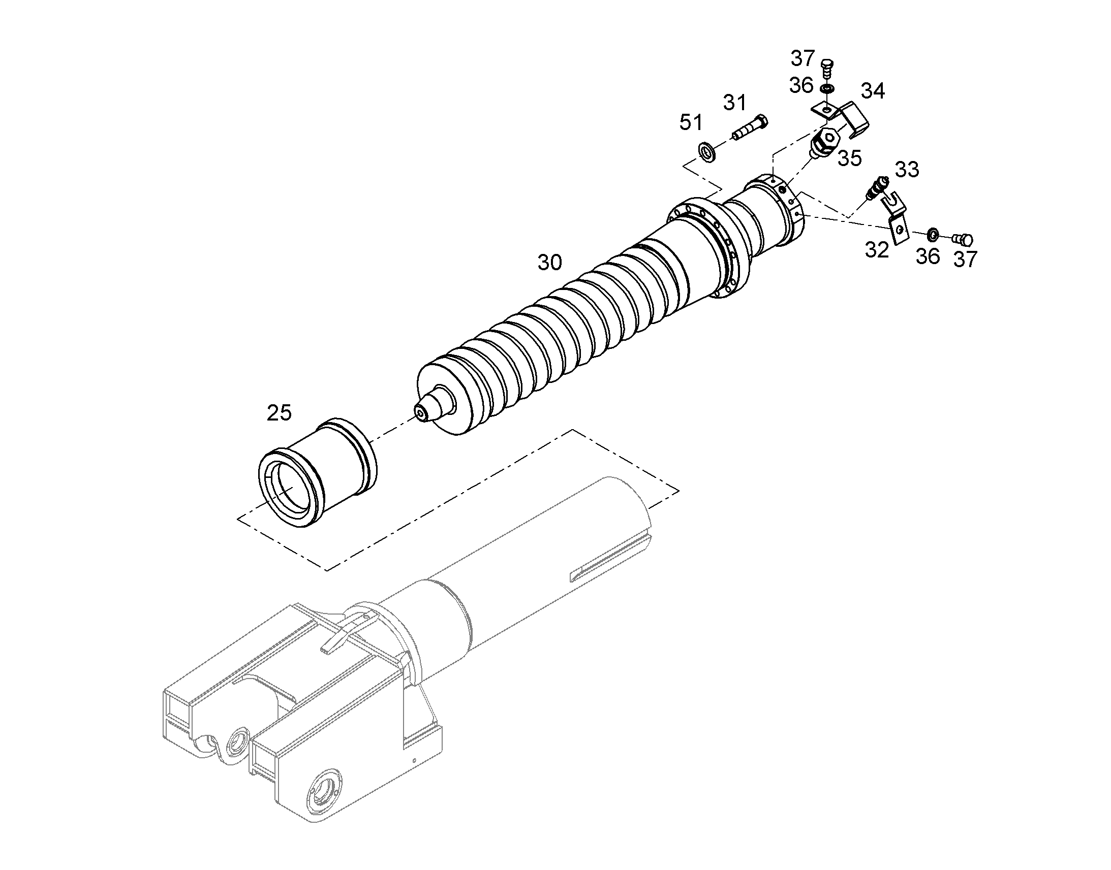 РАСПОР 10318192 LIEBHERR