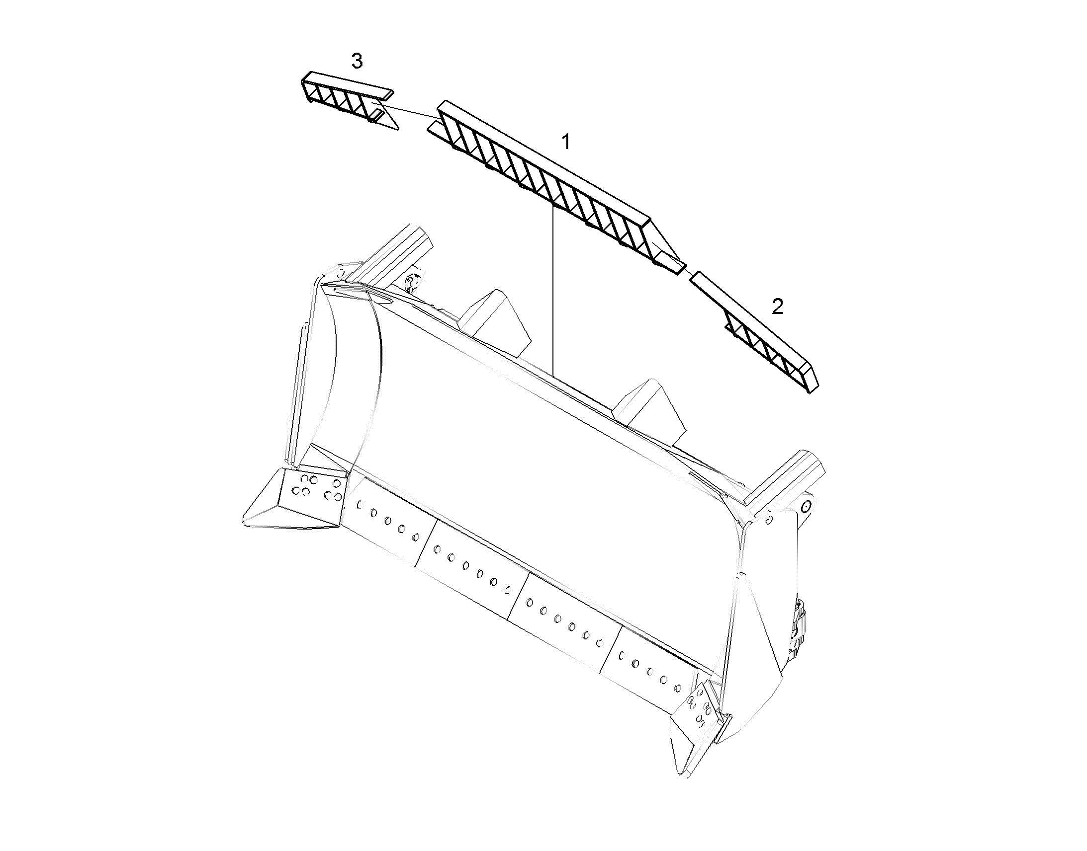 ЗАЩИТА ОТ КАМНЕЙ СПРАВА 12419375 LIEBHERR