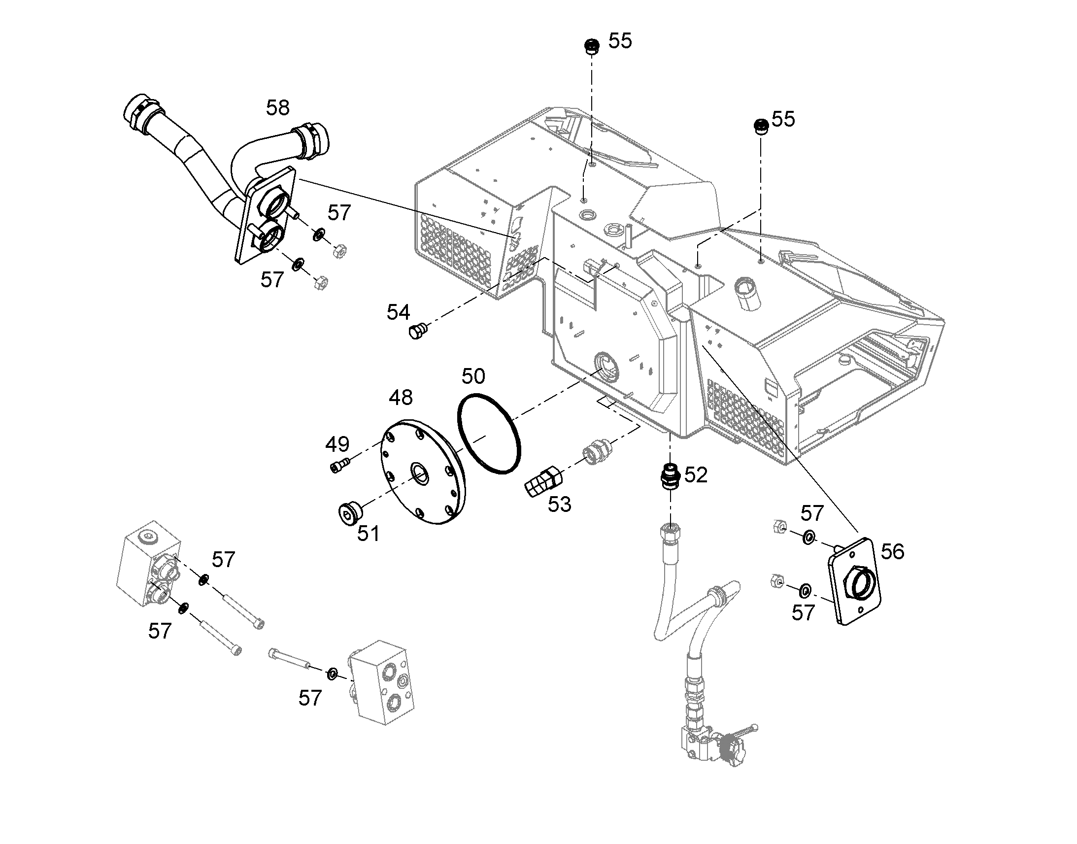 РАЗДЕЛИТЕЛЬНЫЙ ЛИСТ 10320991 LIEBHERR