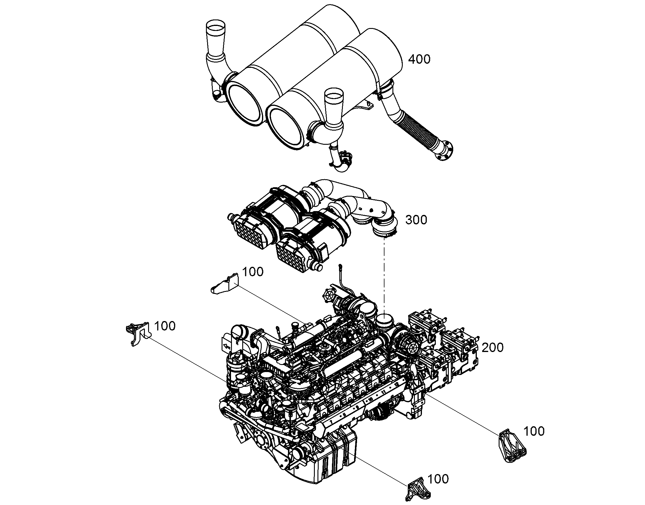 ОПОРЫ ДВИГАТЕЛЯ INFOR-LN-STRUKTUR 10319007 LIEBHERR