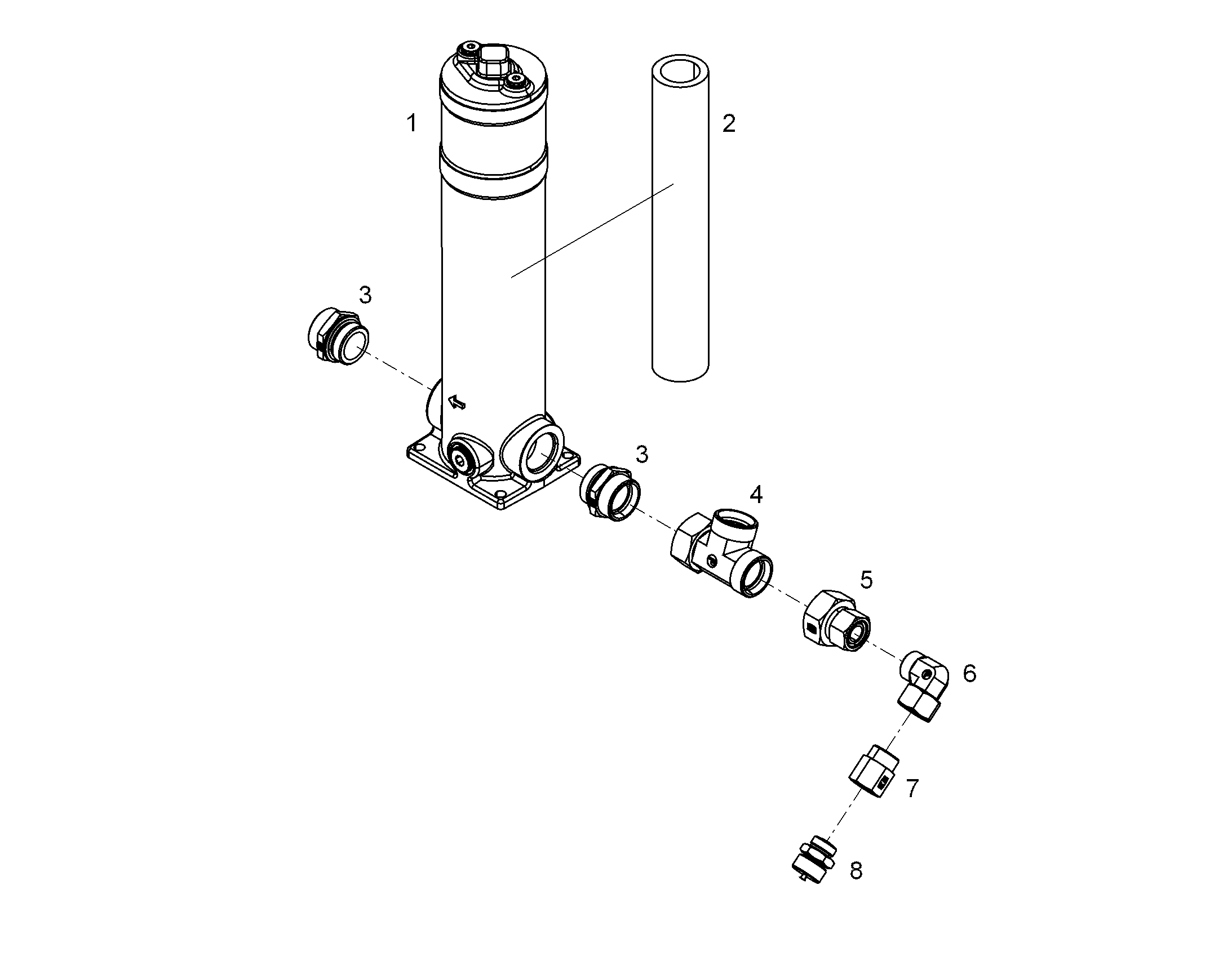 СОЕДИНЕНИЕ РЕЗЬБОВОЕ GZR 35/22L M45X2/M30X2 11621309 LIEBHERR