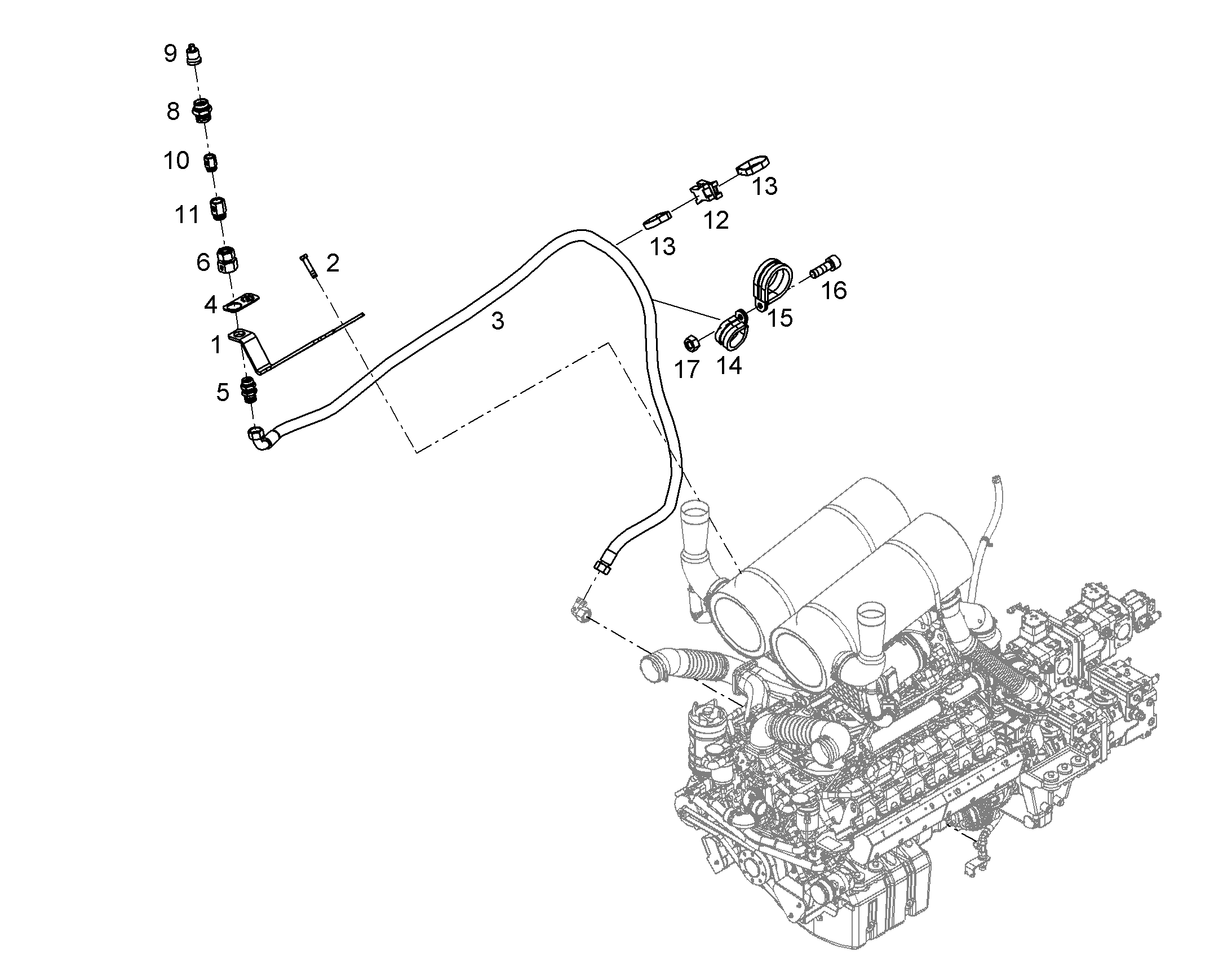 СОЕДИНЕНИЕ РЕЗЬБОВОЕ GAI 18L 1/2-14NPT 11690708 LIEBHERR