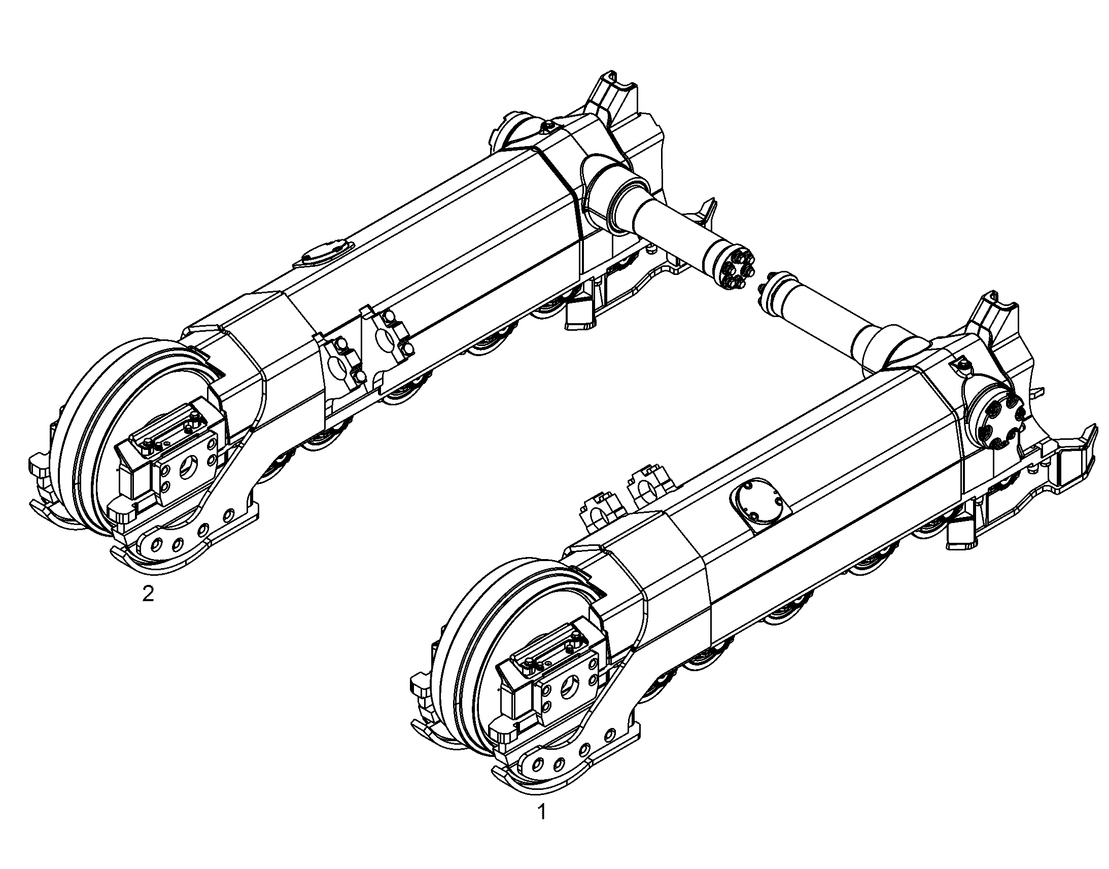 ТЕЛЕЖКА ГУСЕНИЧН. ПРАВ.В СБОРЕ INFOR-LN-STRUKTUR 93508207 LIEBHERR