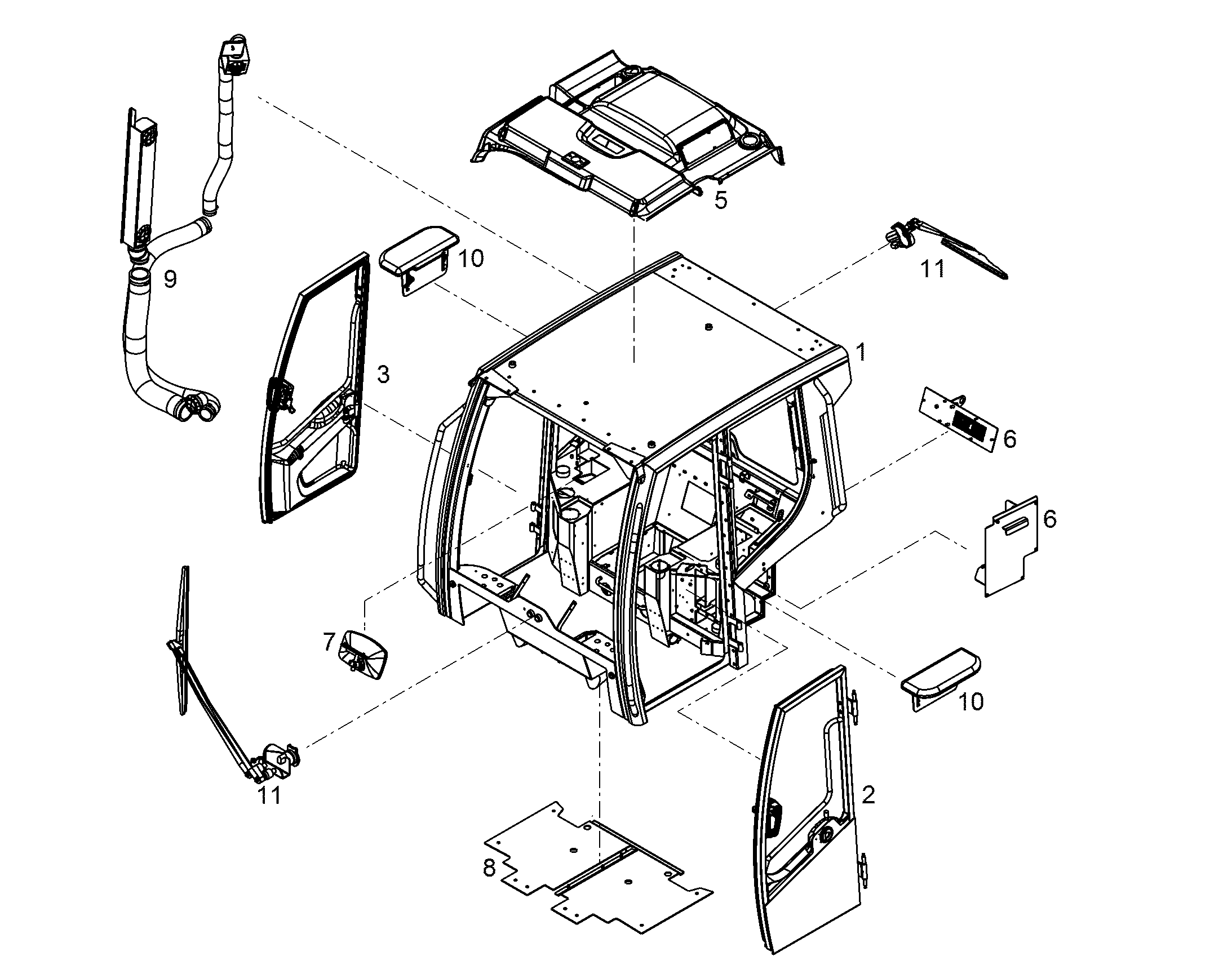 СТЕКЛООЧИСТИТЕЛЬ 10319923 LIEBHERR