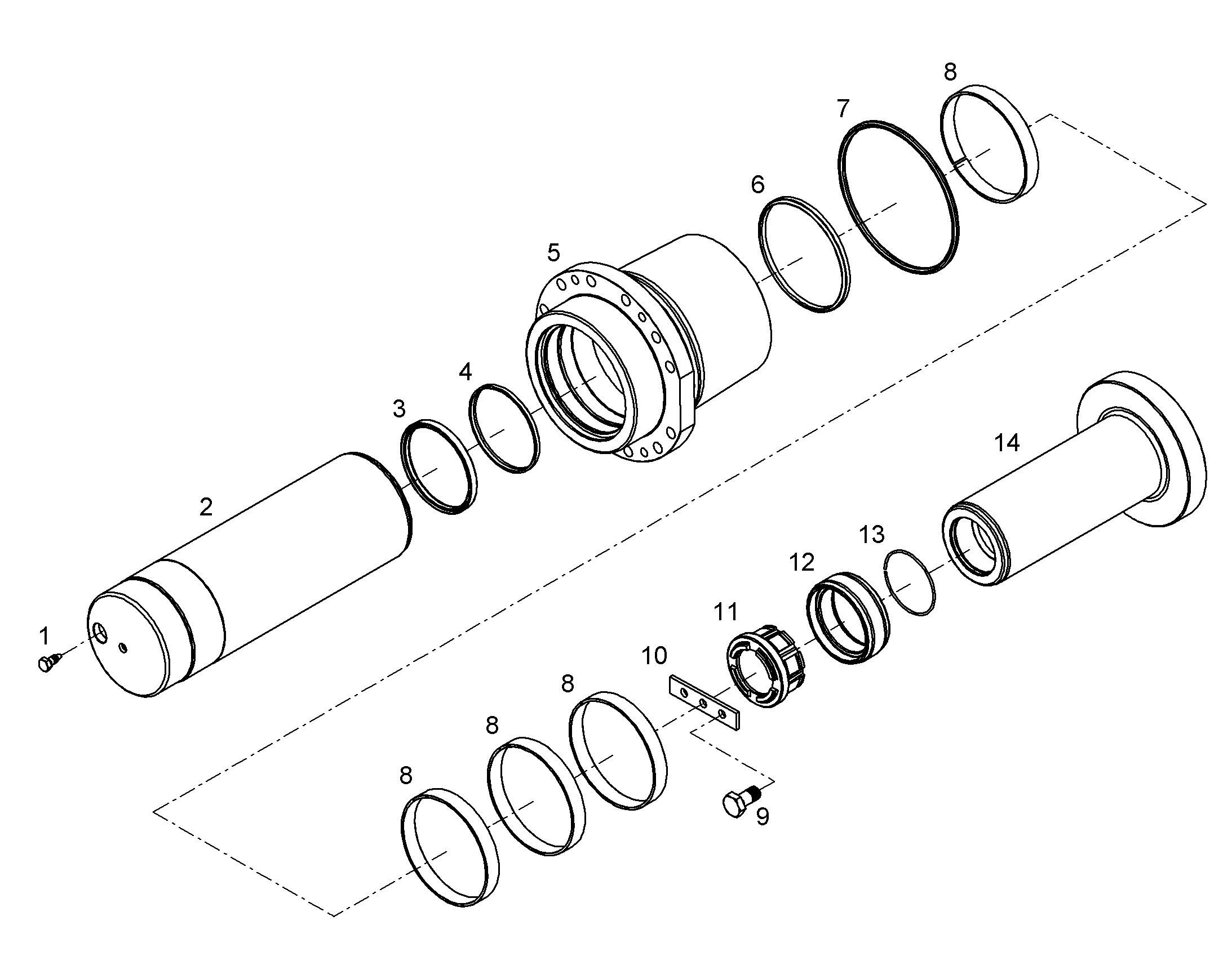 КОМПЛЕКТ УПЛОТНЕНИЙ 11839225 LIEBHERR