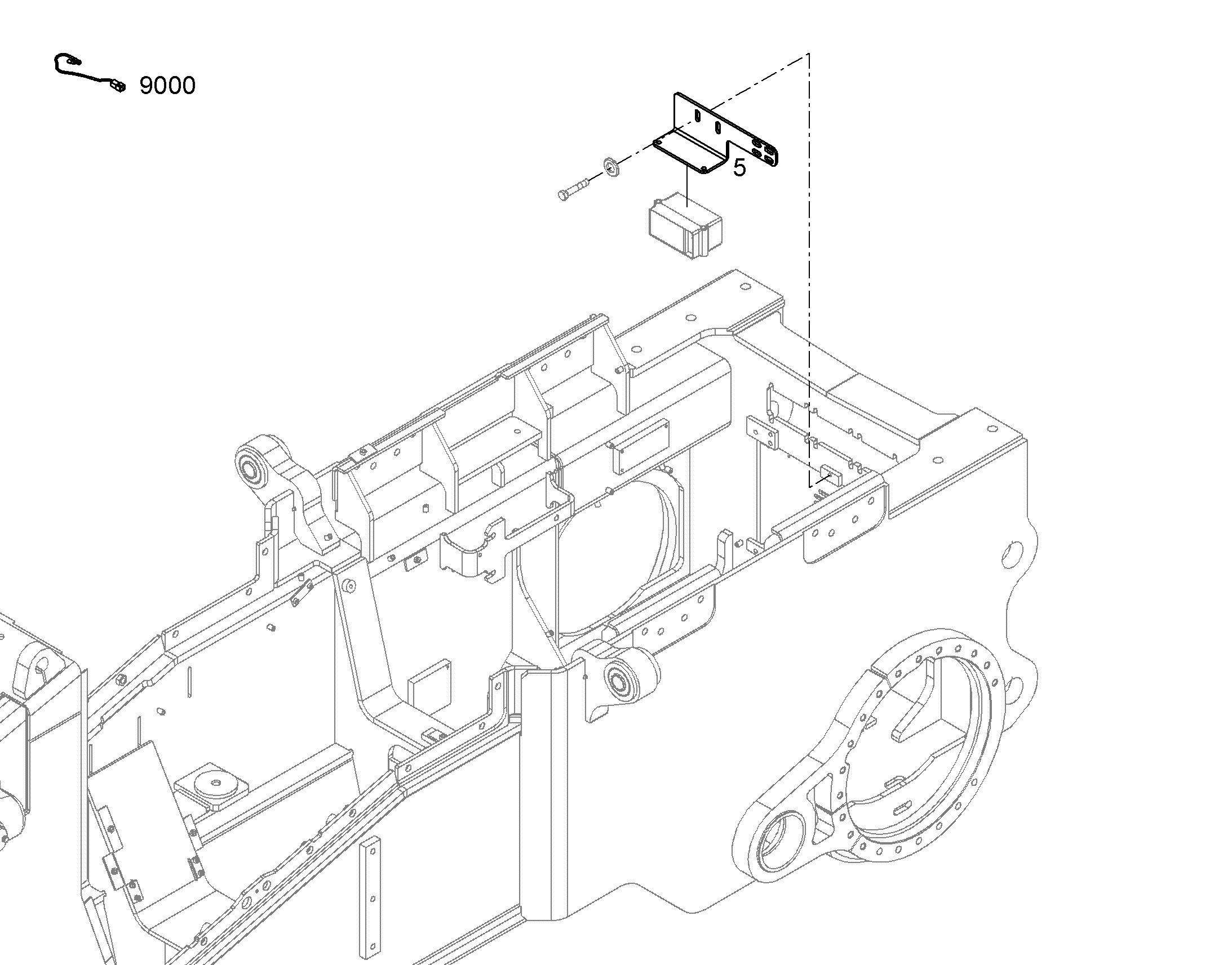 КОНСОЛЬ 10323152 LIEBHERR