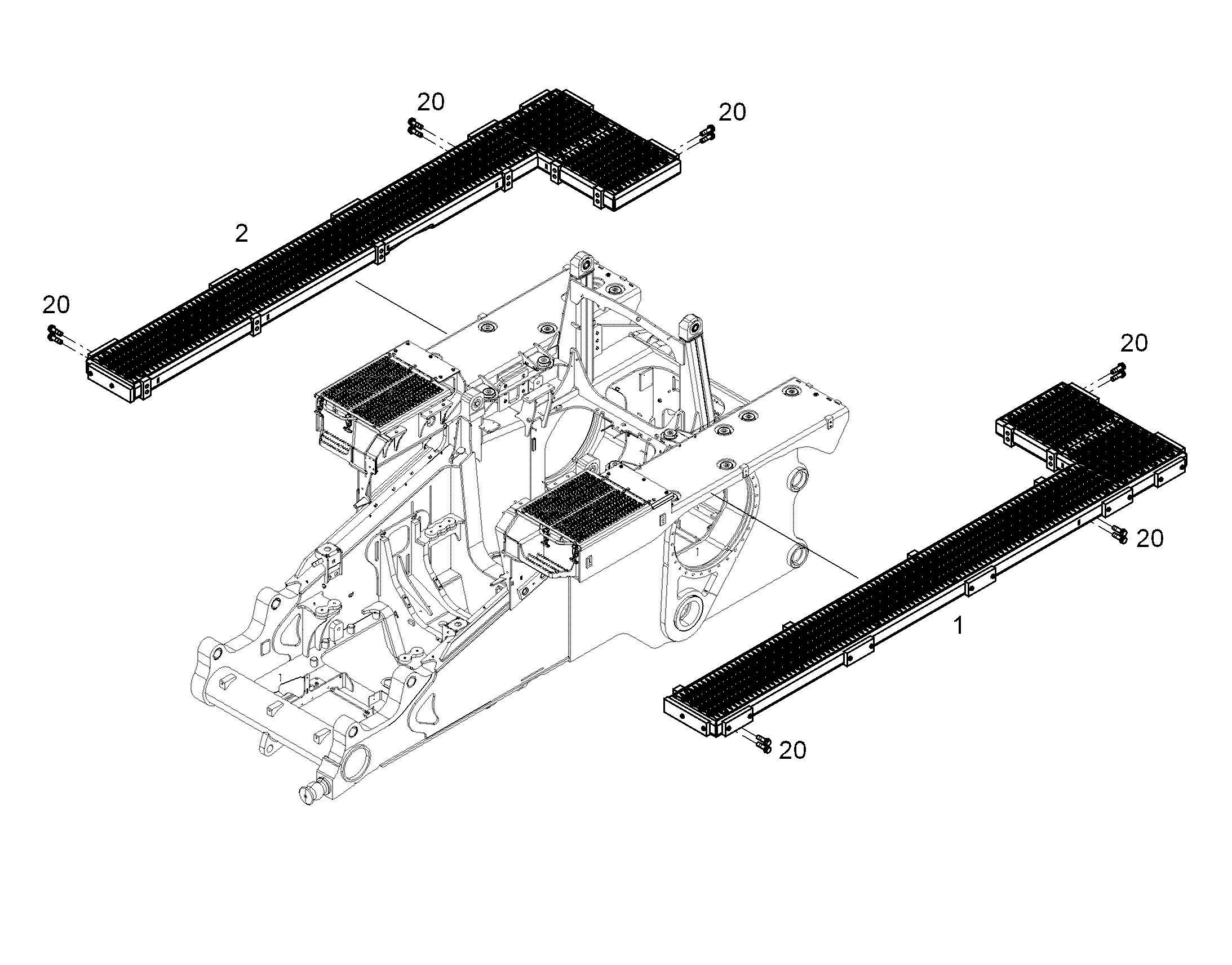 ПОДНОЖКА 10321853 LIEBHERR