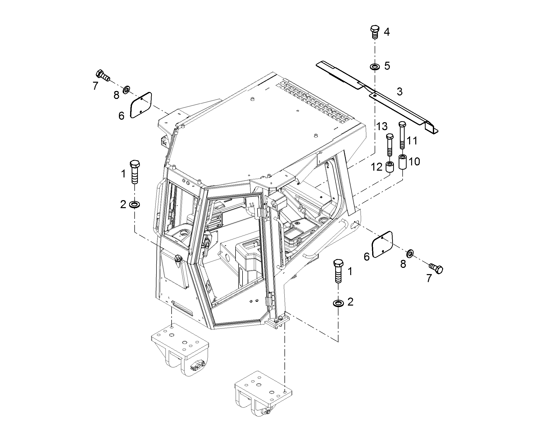 БОЛТ С ШЕСТИГРАННОЙ ГОЛОВКОЙ ISO 4017 M24X120 10.9 FLZN 11831064 LIEBHERR