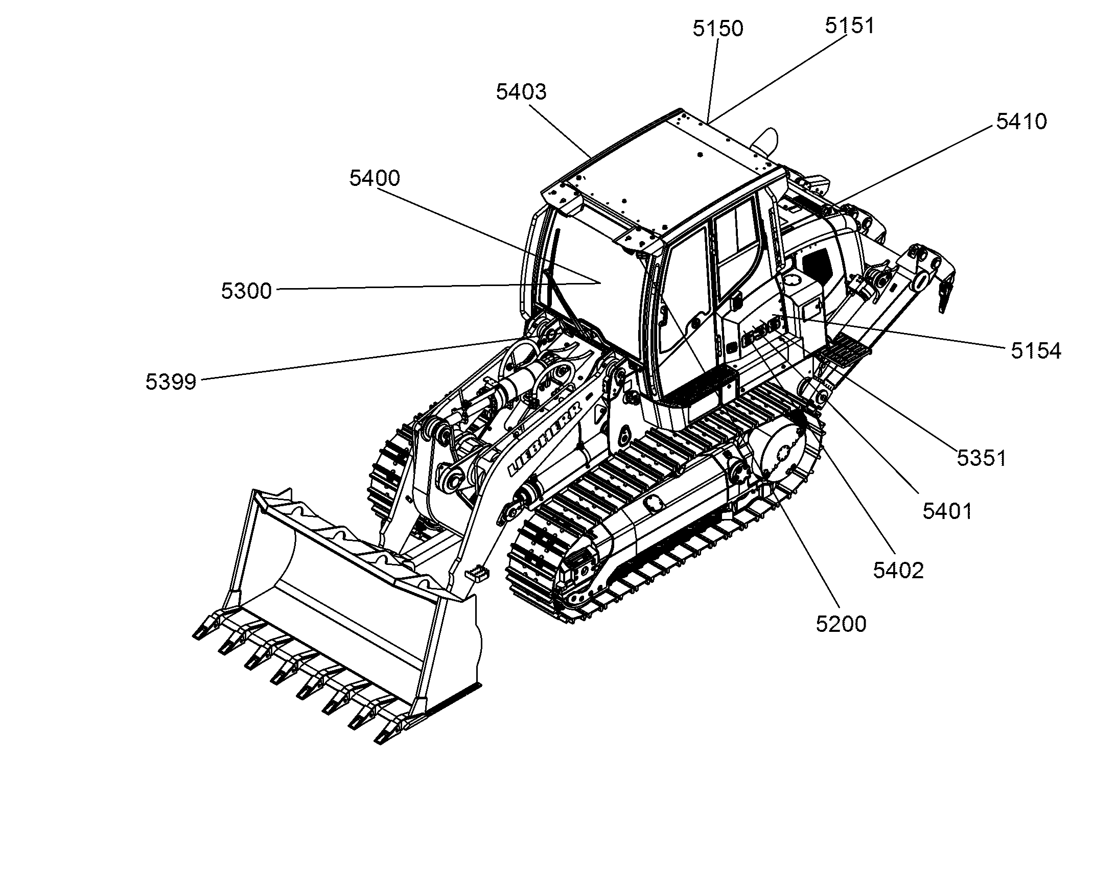 ПРИВ.ВЕНТ.КАБ.С АВТ.РЕВЕРСИР. 10317699 LIEBHERR