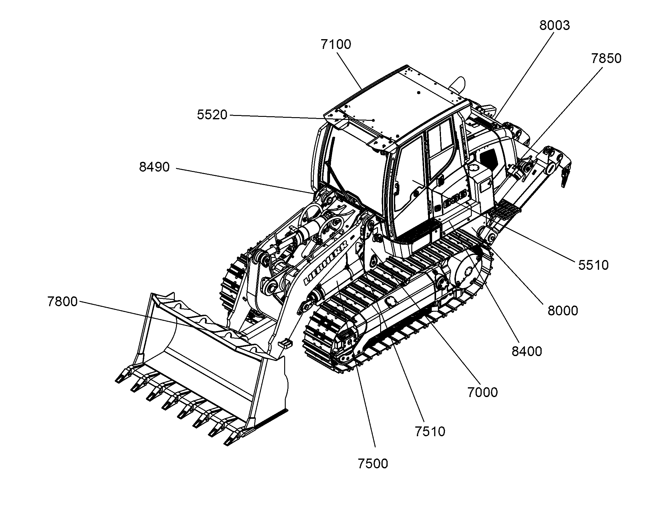 ПРОБЛЕСКОВЫЙ МАЯЧОК 93501467 LIEBHERR