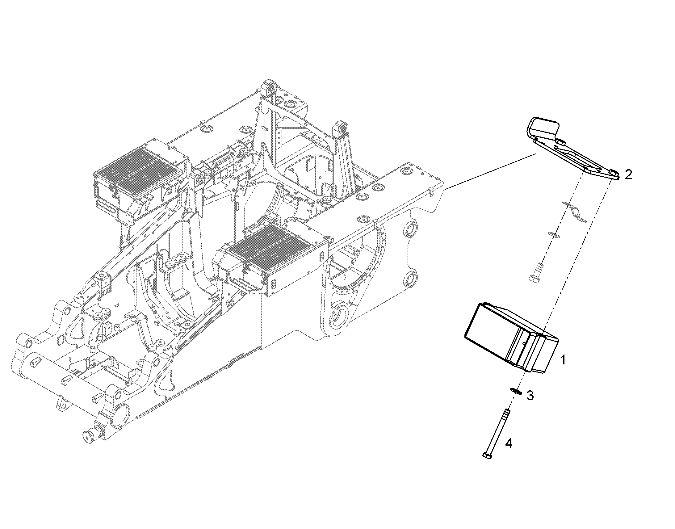 ПЛИТА ПЕРЕХОДНАЯ 11374687 LIEBHERR