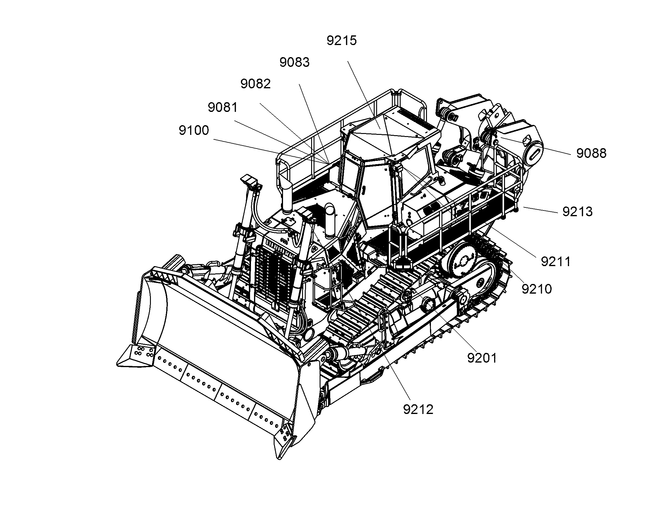 КОНФИГУРАЦИЯ ОСВЕЩЕНИЯ 10323318 LIEBHERR
