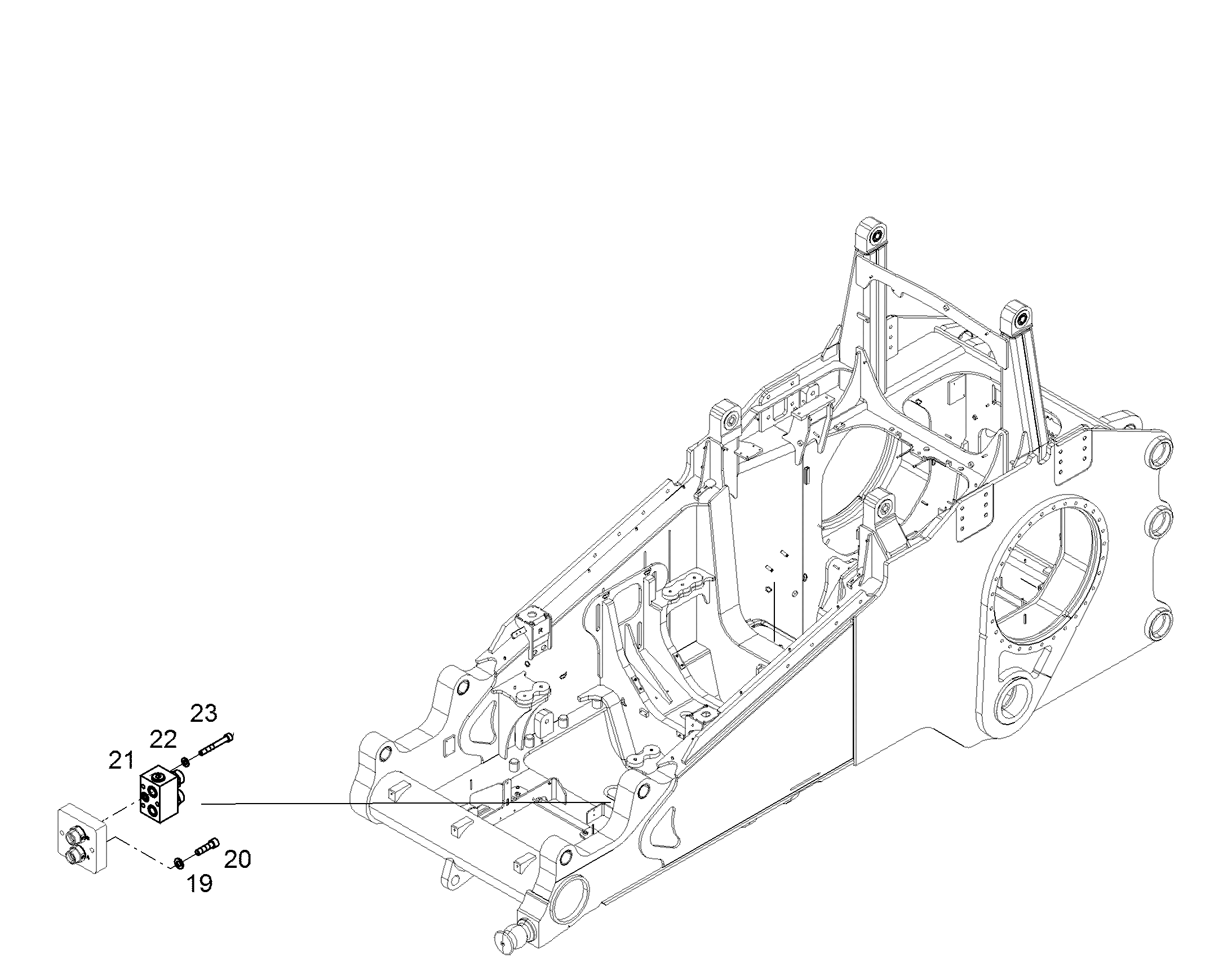 БЛОК КЛАПАНА ПЕРЕКЛЮЧЕНИЯ 10320877 LIEBHERR