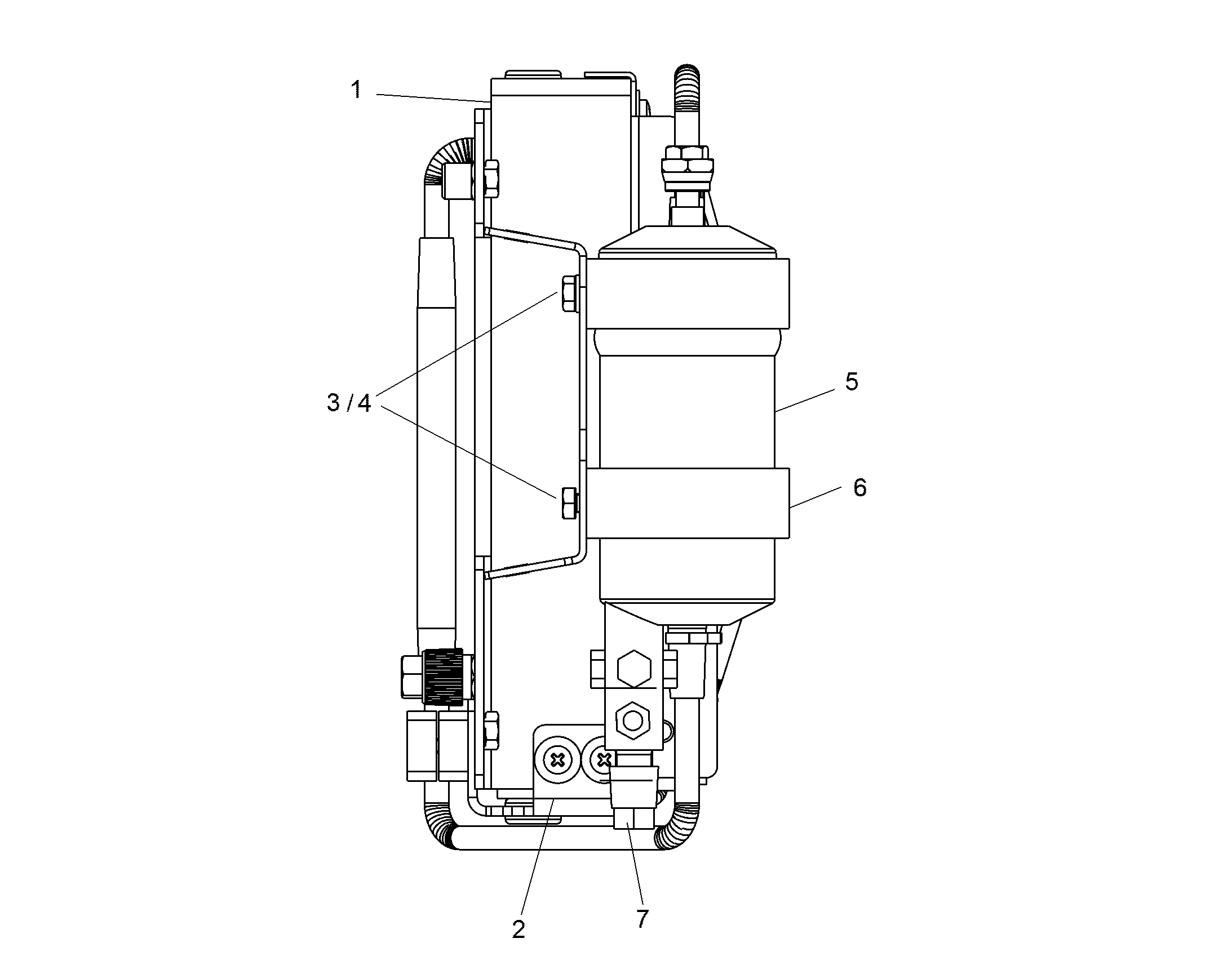 ХОМУТ 11834843 LIEBHERR