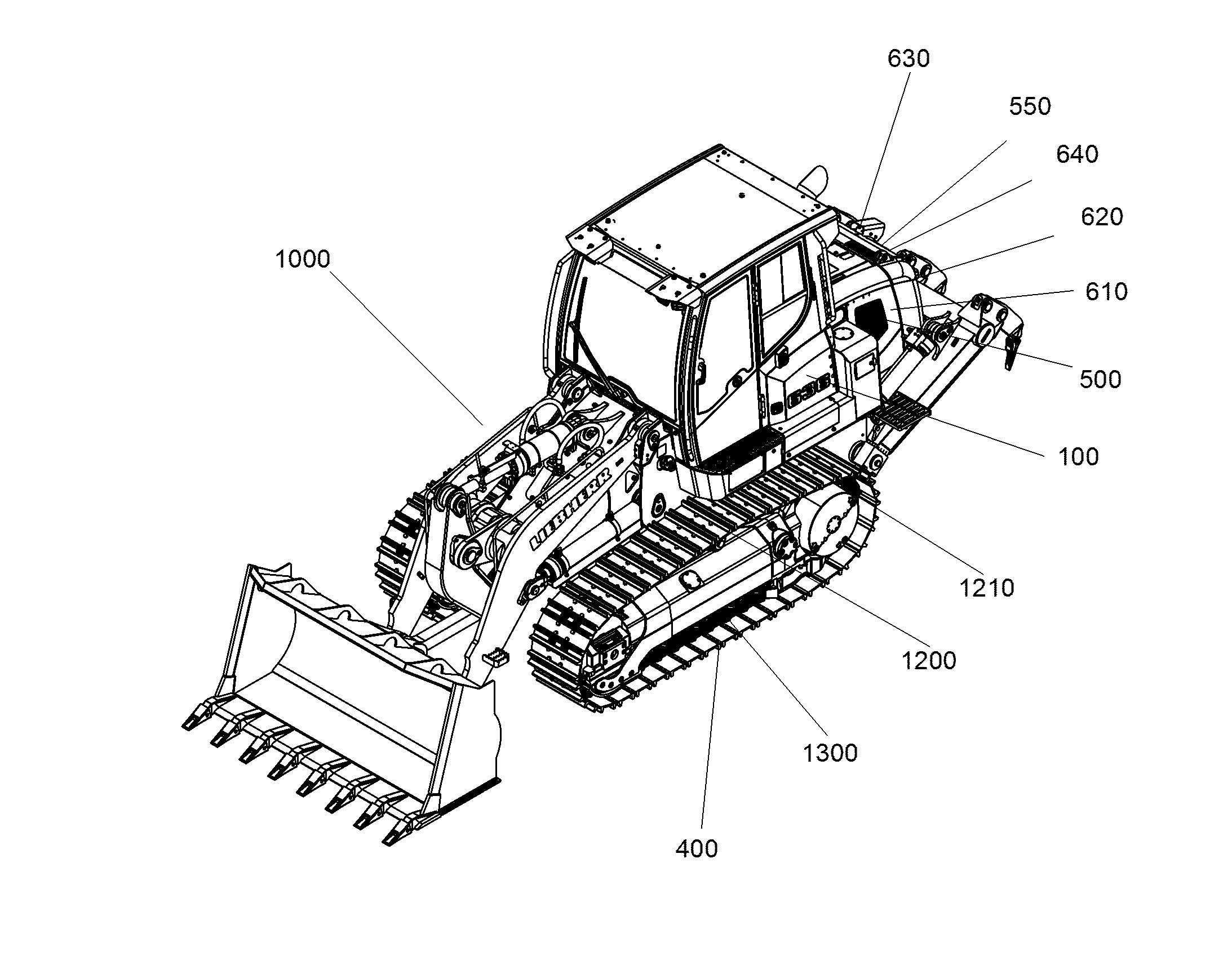 ЩИТОК ПРИВОДА ХОДОВОЙ ЧАСТИ 93508835 LIEBHERR
