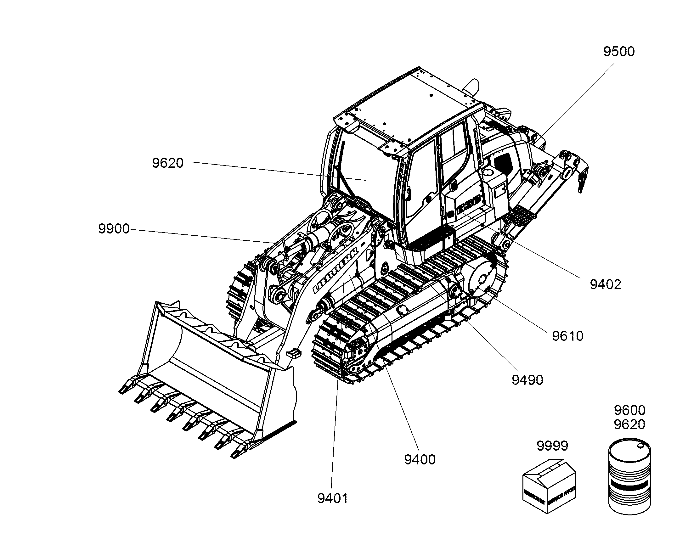 СЦЕПНЫЕ ПЕТЛИ 93512136 LIEBHERR
