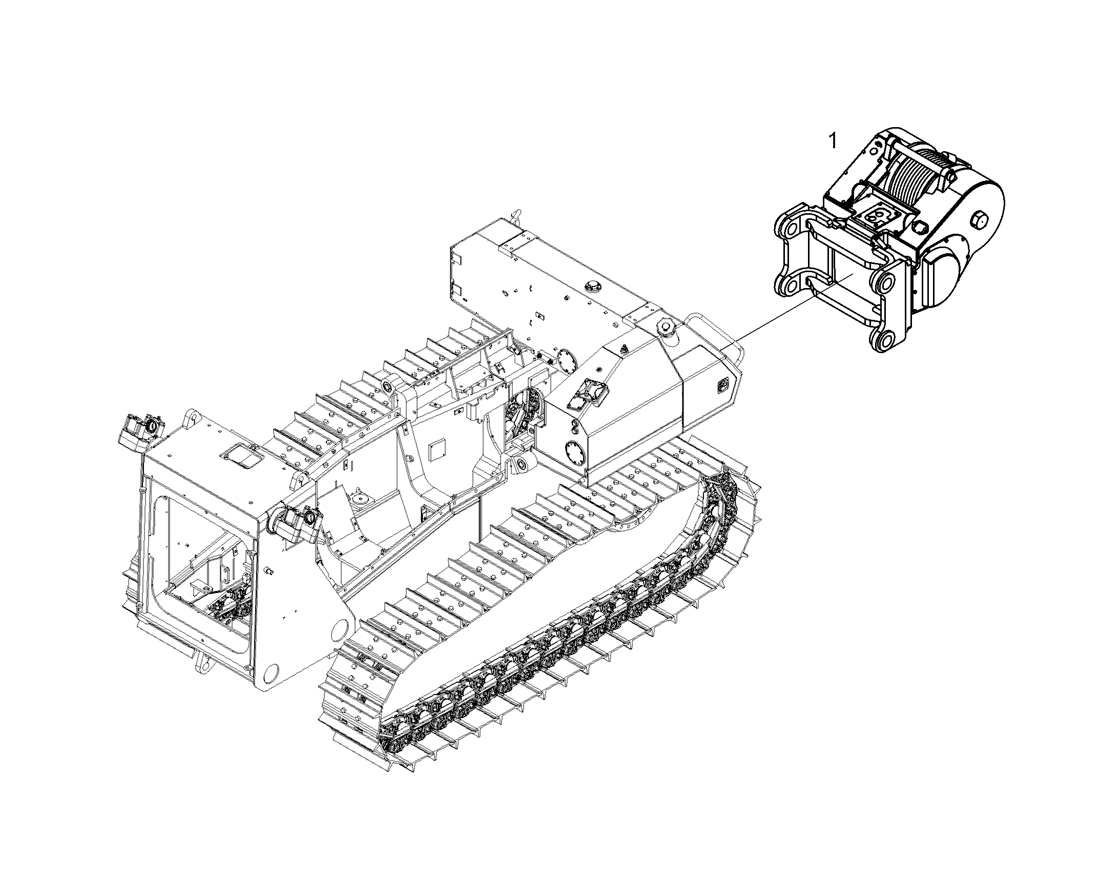 ЛЕБЕДКА КАНАТНАЯ ALLIED H6H 415KN 11405649 LIEBHERR