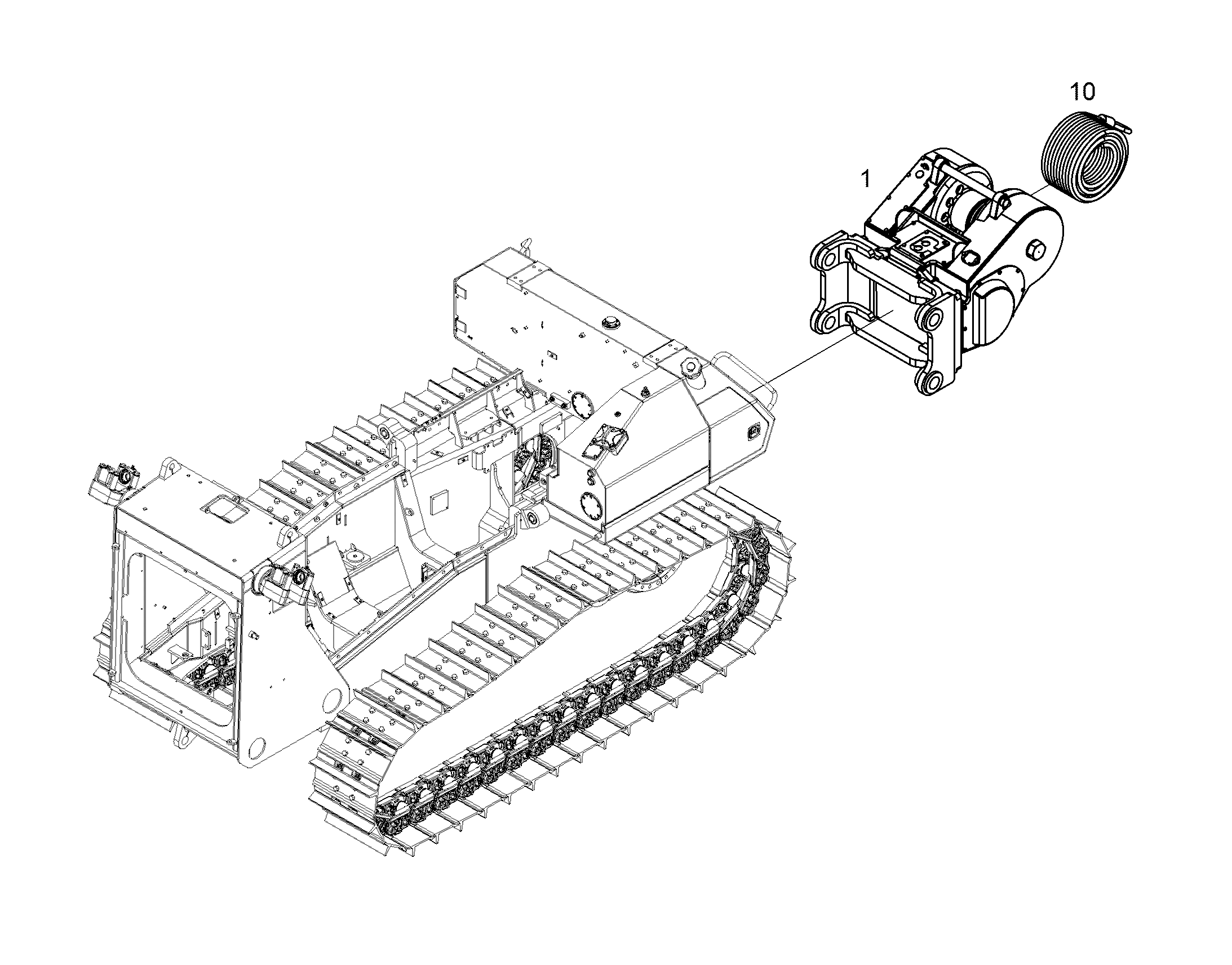 ЛЕБЕДКА КАНАТНАЯ H6HT6BL44 11836429 LIEBHERR